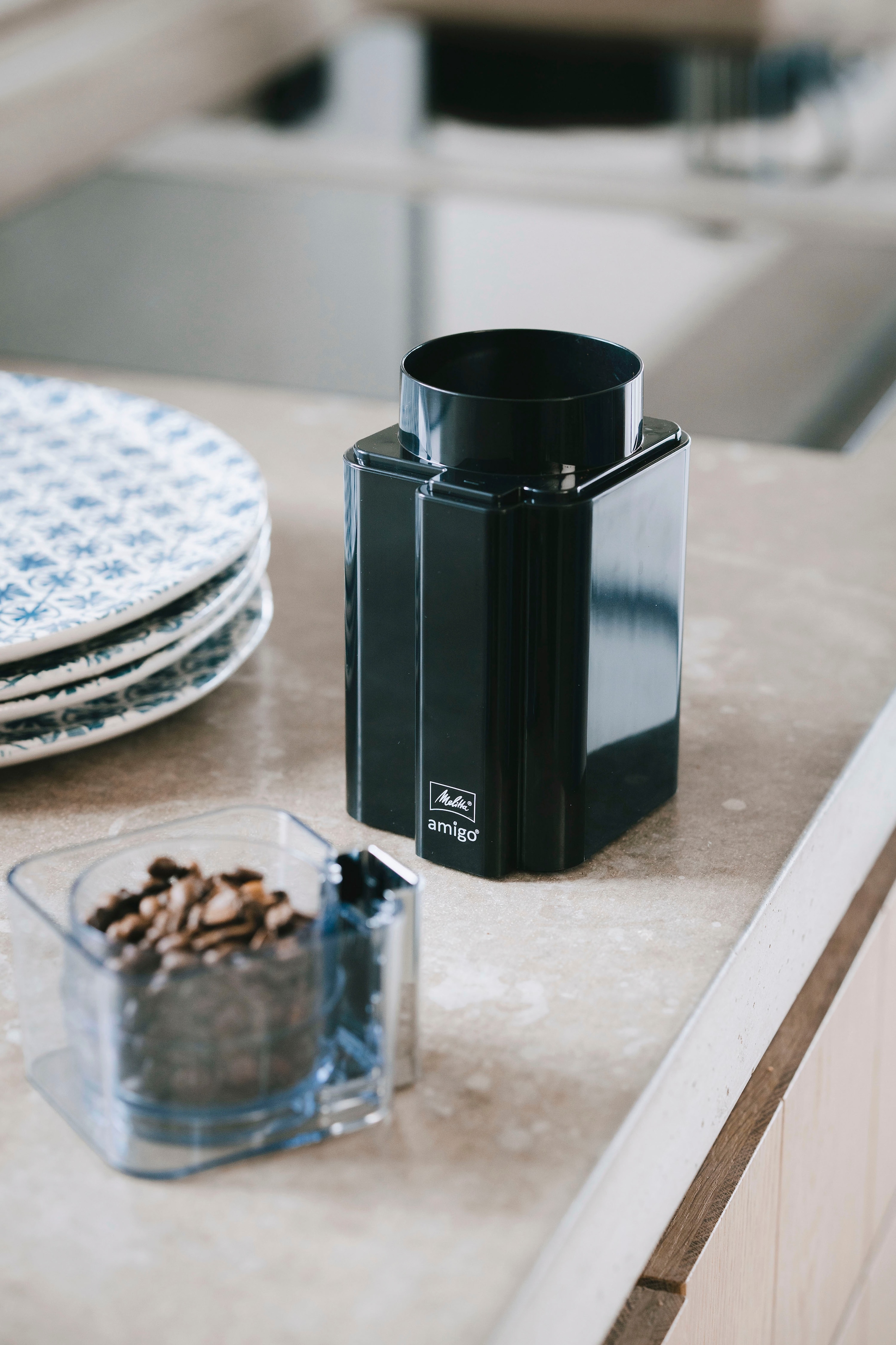 Melitta Kaffeemühle »amigo® 1029-01«, 170 W, Schlagmahlwerk, 60 g Bohnenbehälter