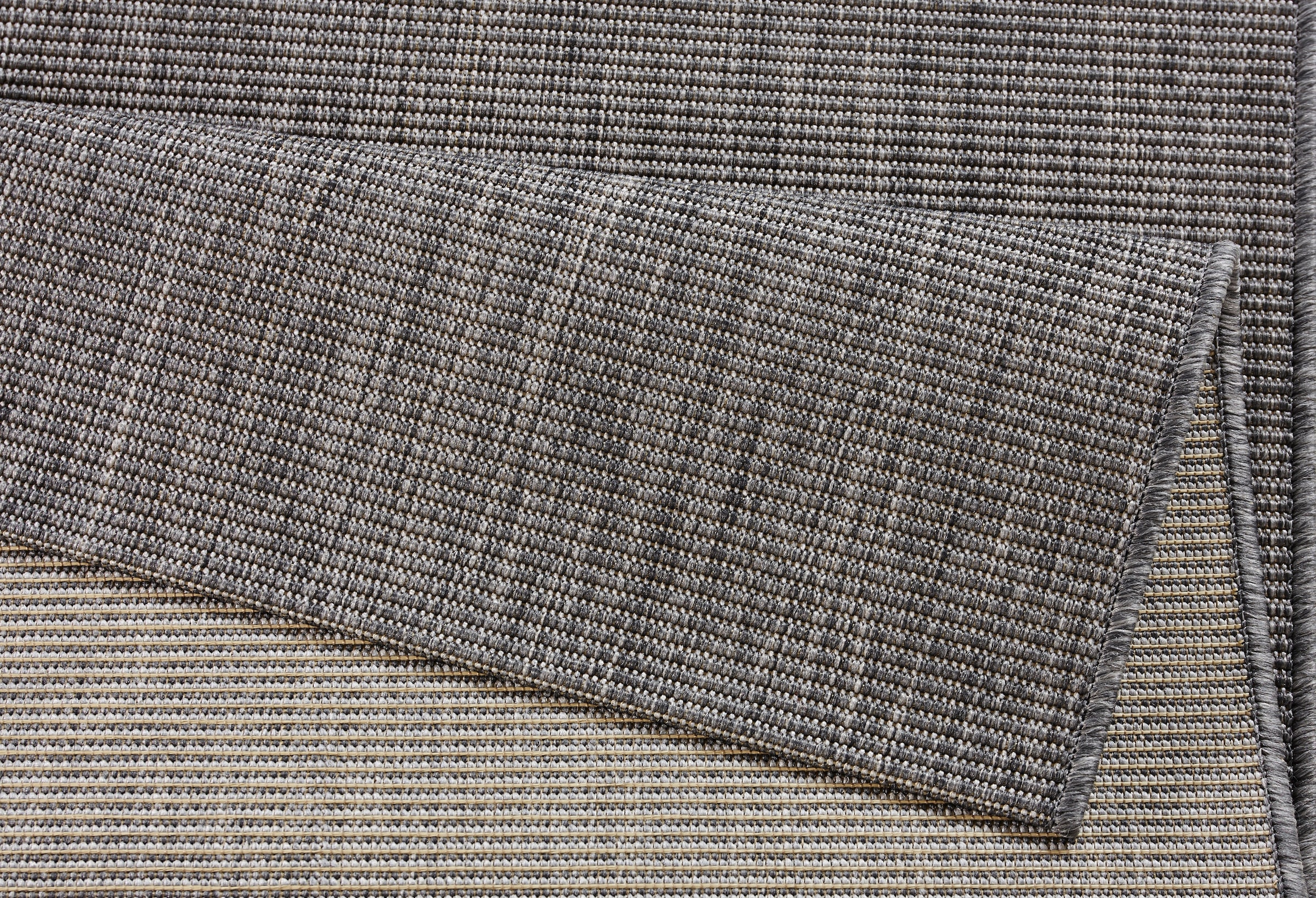 HANSE Home Teppich »Match«, rechteckig, 8 mm Höhe, In-& Outdoor, Kurzflor, Läufer, Modern, Unifarben, Wohnzimmer, Balkon