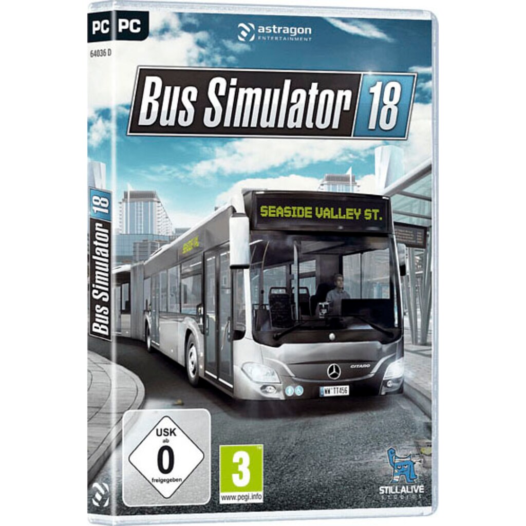 Astragon Spielesoftware »PC Bus Simulator 18«, PC