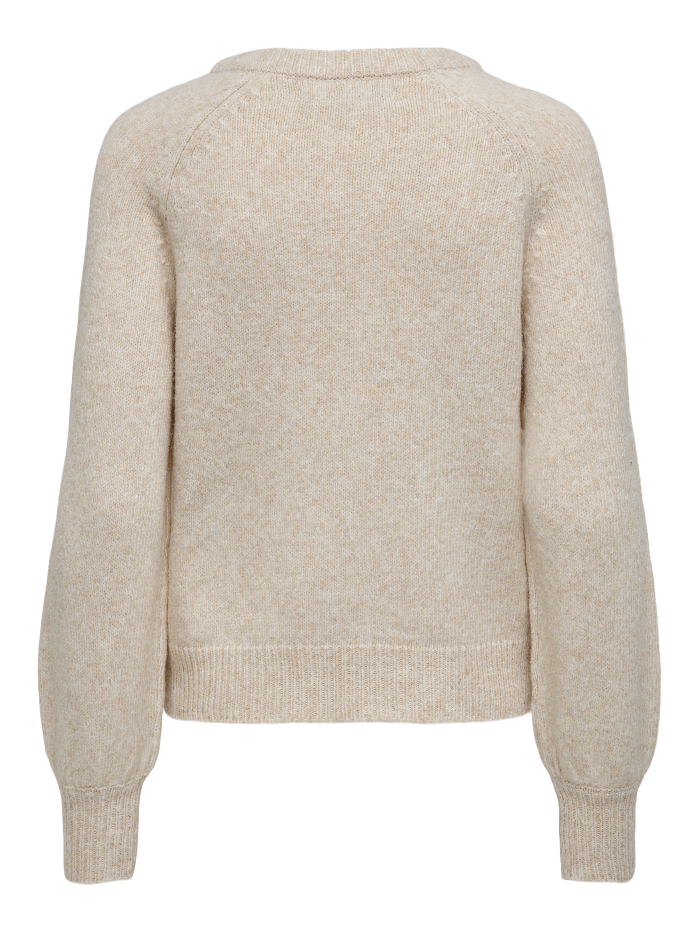 ONLY Rundhalspullover »ONLEMMA LS BUTTON ONECK EX KNT« Kunstfaser, regular fit