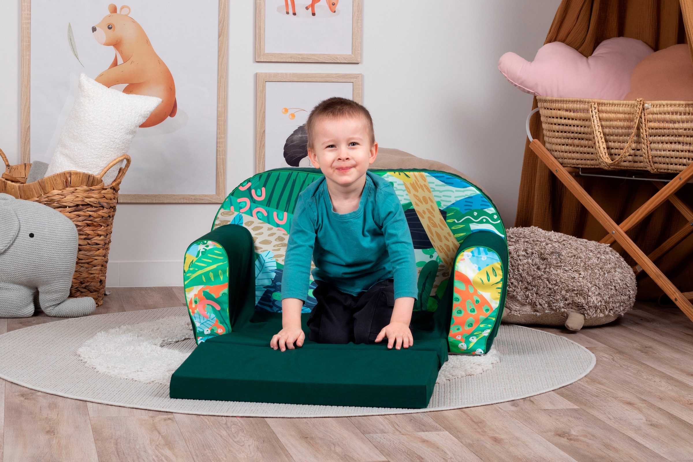 Knorrtoys® Sofa »Jungle animal«, für Kinder; Made in Europe