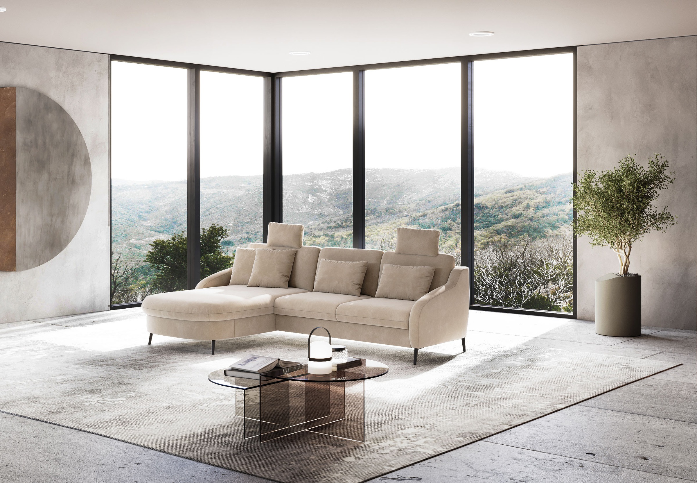sit&more Ecksofa »Soul L-Form«, wahlweise mit Bettfunktion und Bettkasten o günstig online kaufen