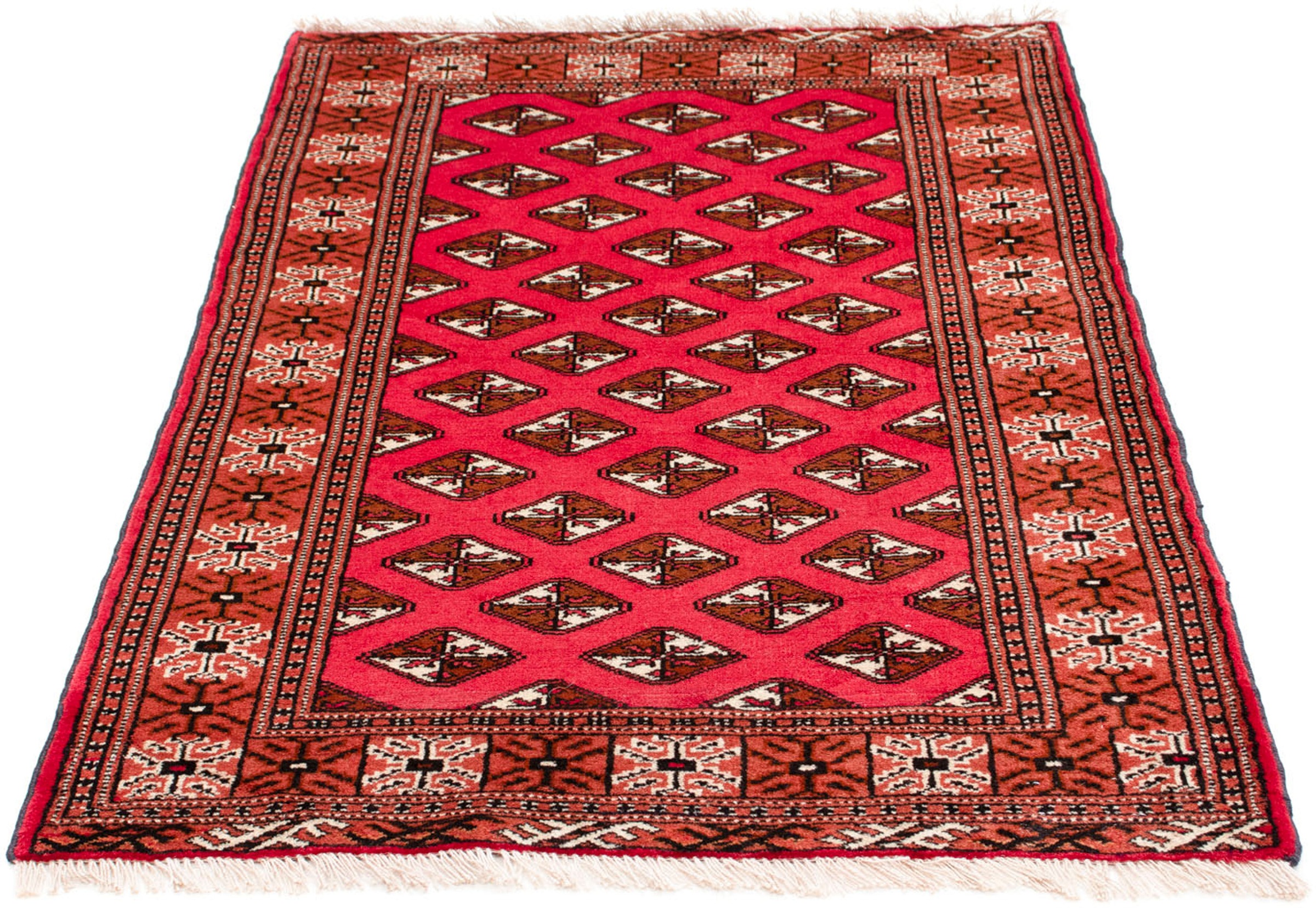 morgenland Orientteppich »Belutsch - 136 x 87 cm - rot«, rechteckig, 8 mm H günstig online kaufen