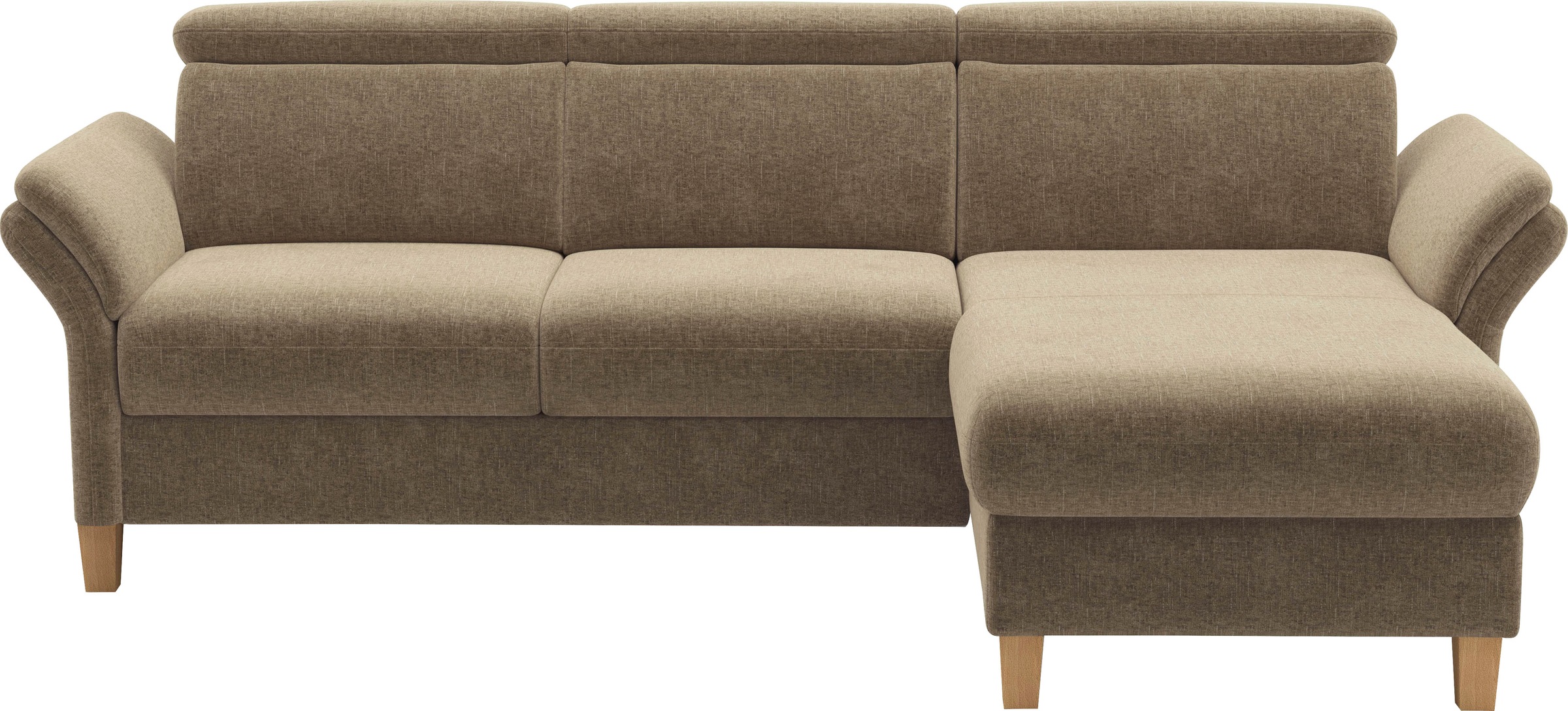 Home affaire Ecksofa »Glendale, L-Form« inkl. Kopfteilverstellung, wahlweis günstig online kaufen