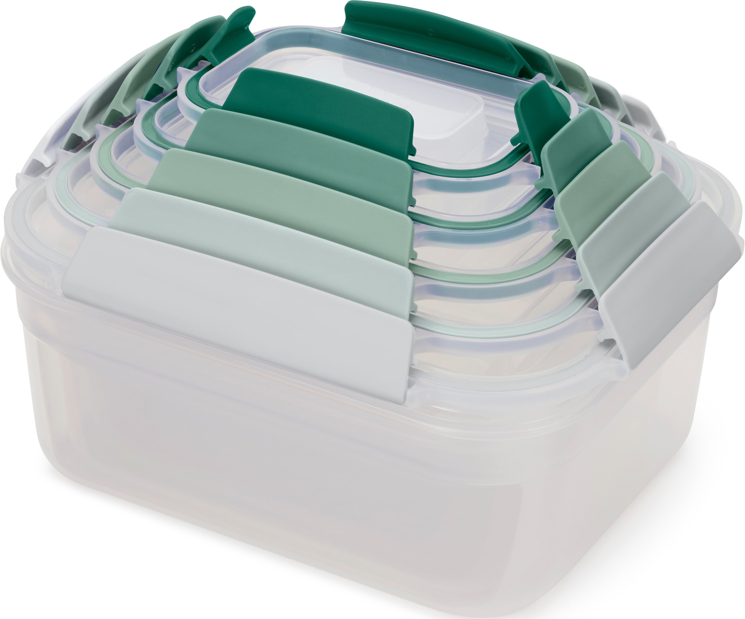 Joseph Joseph Aufbewahrungsschüssel »Nest™ Lock«, (Set, 5 tlg.), luftdicht, auslaufsicher, inkl. Deckel