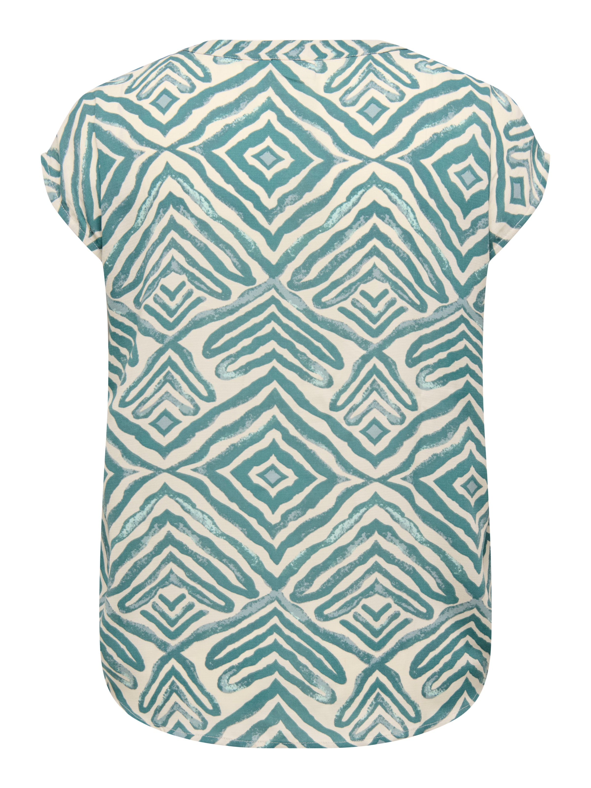 ONLY CARMAKOMA Kurzarmbluse »CARSHILLA SL SHIRT AOP VIS BS«