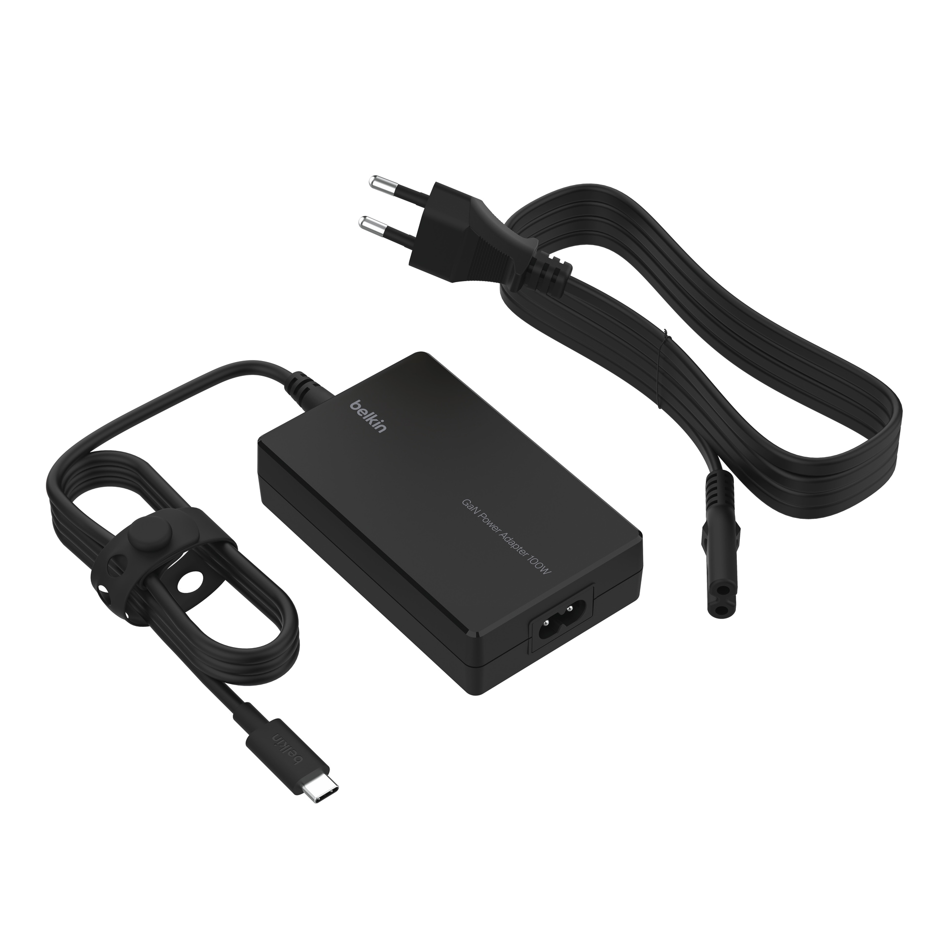 BELKIN USB-Ladegerät »Connect USB-C Core GaN Netzteil 100 W« Schwarz Universelle Kompatibilität mit USB-C