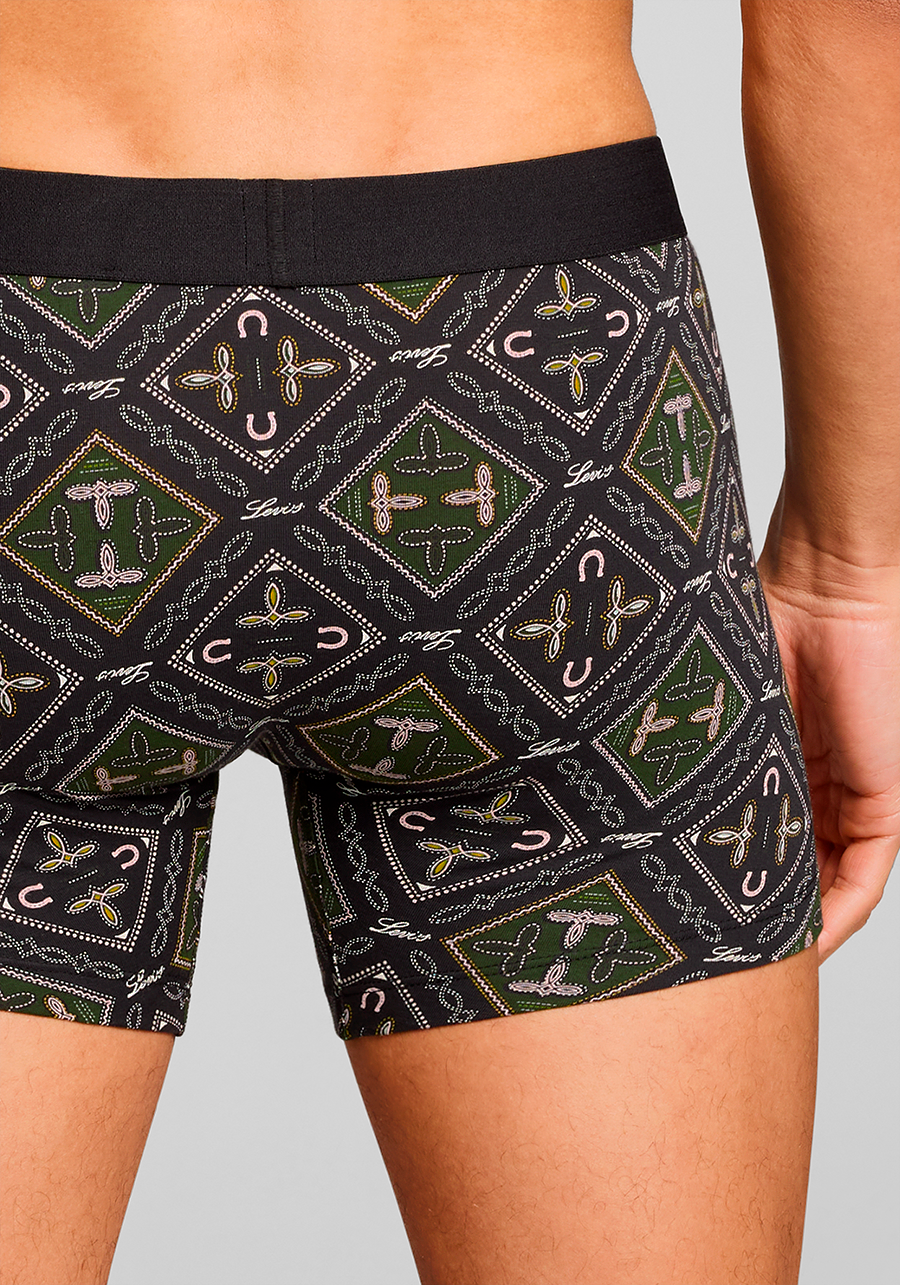 Levi's® Boxershorts »LEVIS MEN WESTERN AOP BOXER BRIEF 2P«, (2er Pack)