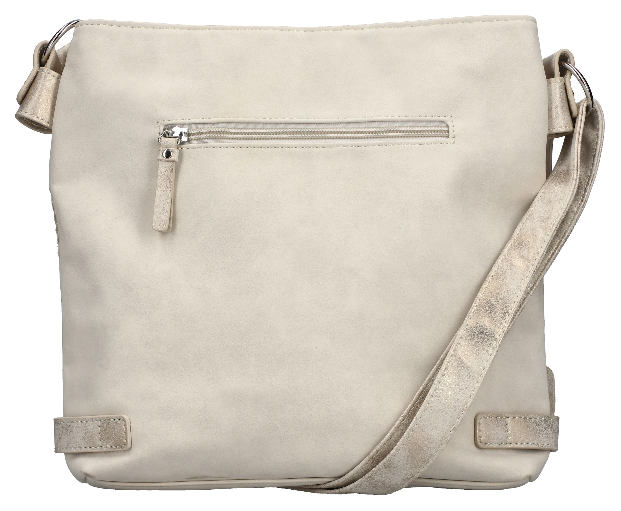 Rieker Umhängetasche, Schultertasche, Damen-Tasche mit praktischem Reißverschluss-Rückfach