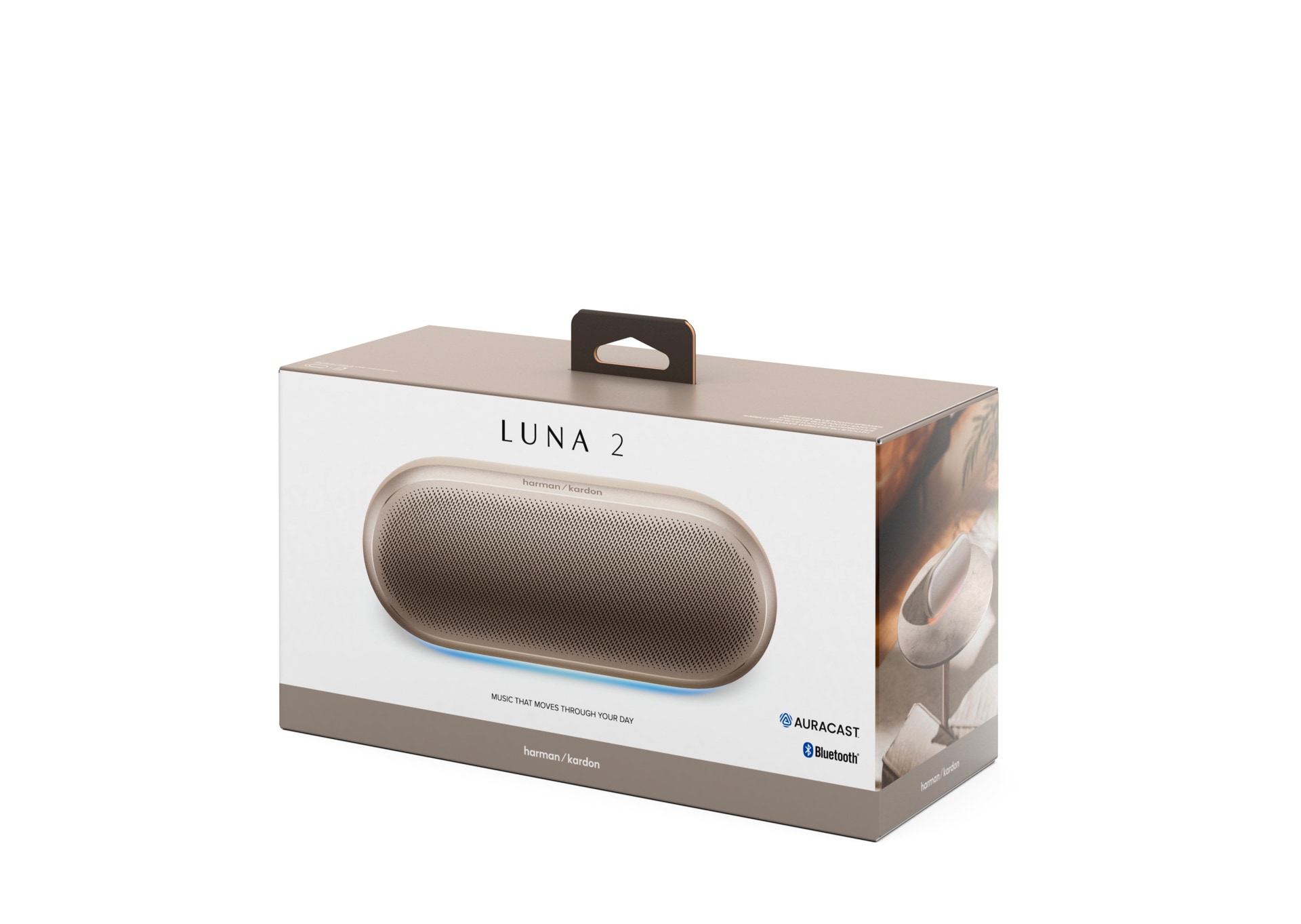 Harman/Kardon Bluetooth-Lautsprecher »LUNA 2« (A2DP Bluetooth | AVRCP Bluetooth | Bluetooth Lautstärkeregelung ) Kabelloser Bluetooth-Lautsprecher