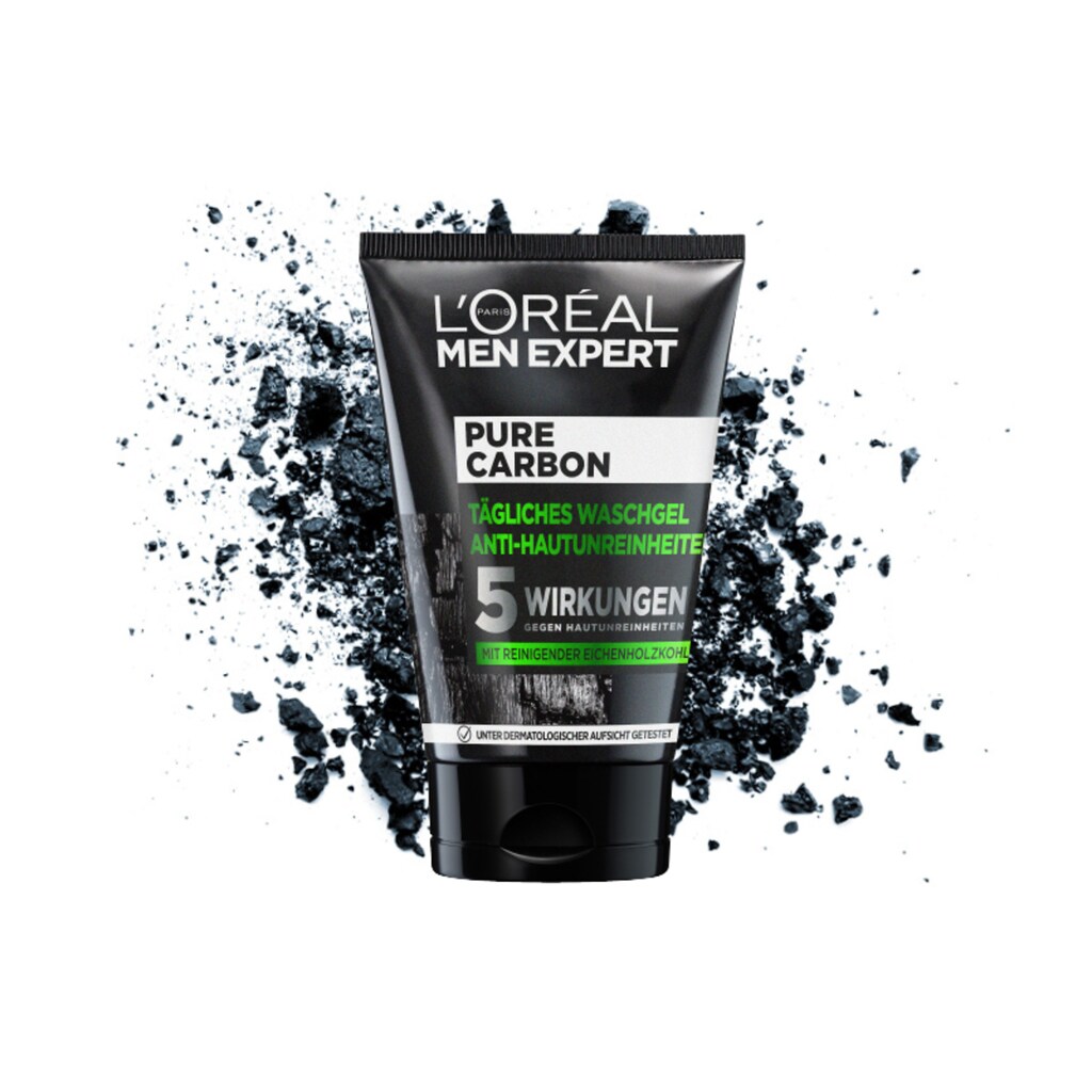 L'ORÉAL PARIS MEN EXPERT Gesichtsreinigungsgel »Pure Charcoal«