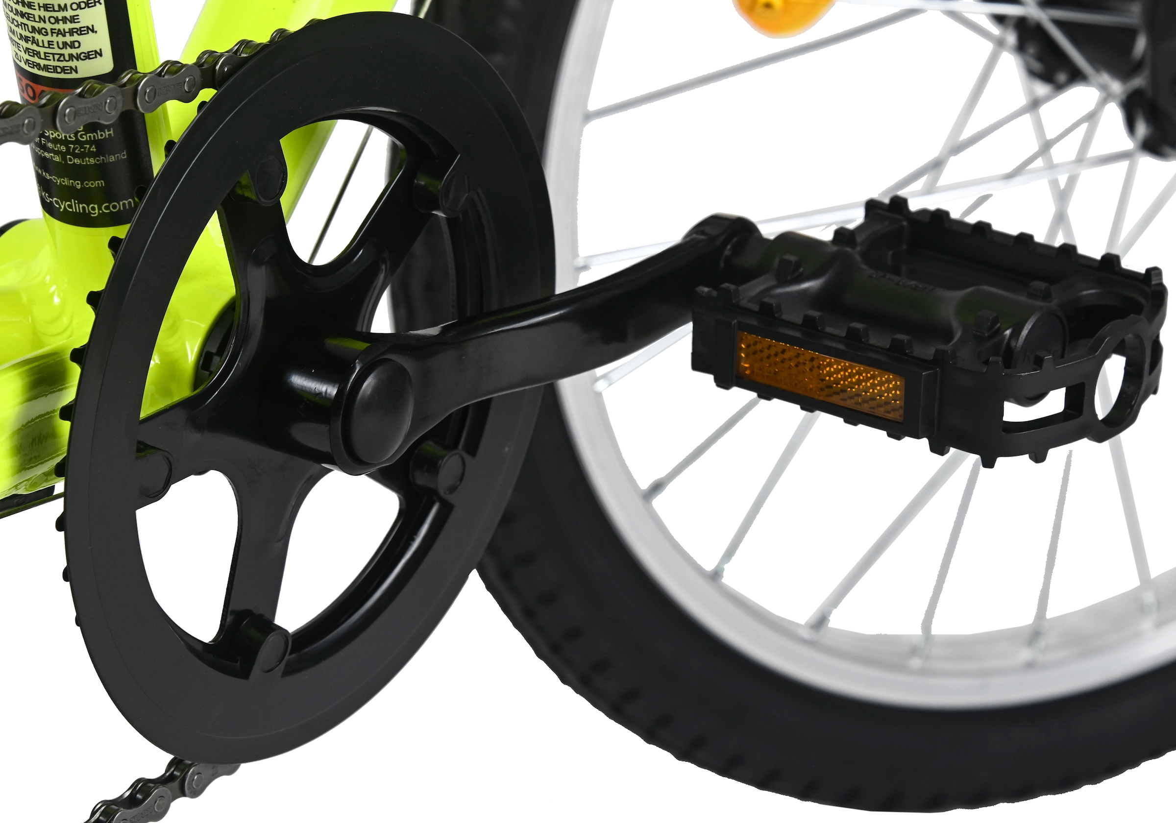 Dacapo Kinderfahrrad »20" Mistral Gelb 6 Gänge RH 27 cm - Ab 6 Jahre« 6 Gang Kettenschaltung