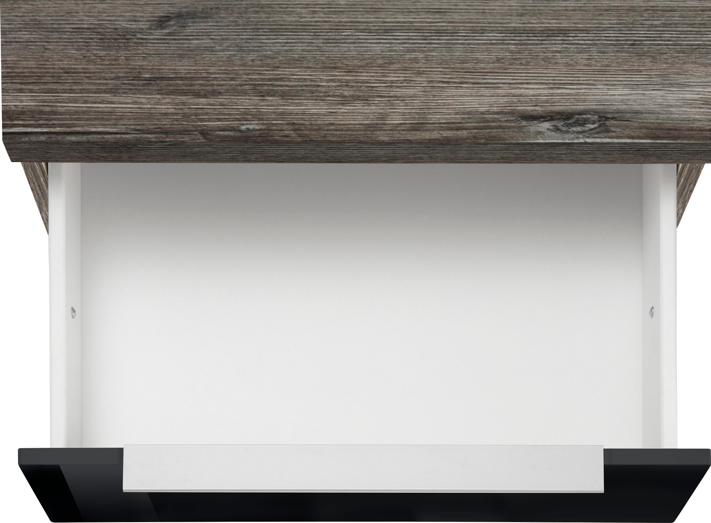 KOCHSTATION Küchenzeile »KS-Brindisi Breite 340 cm«, wahlweise mit E-Geräten und Induktion, mit MDF-Fronten und Regal