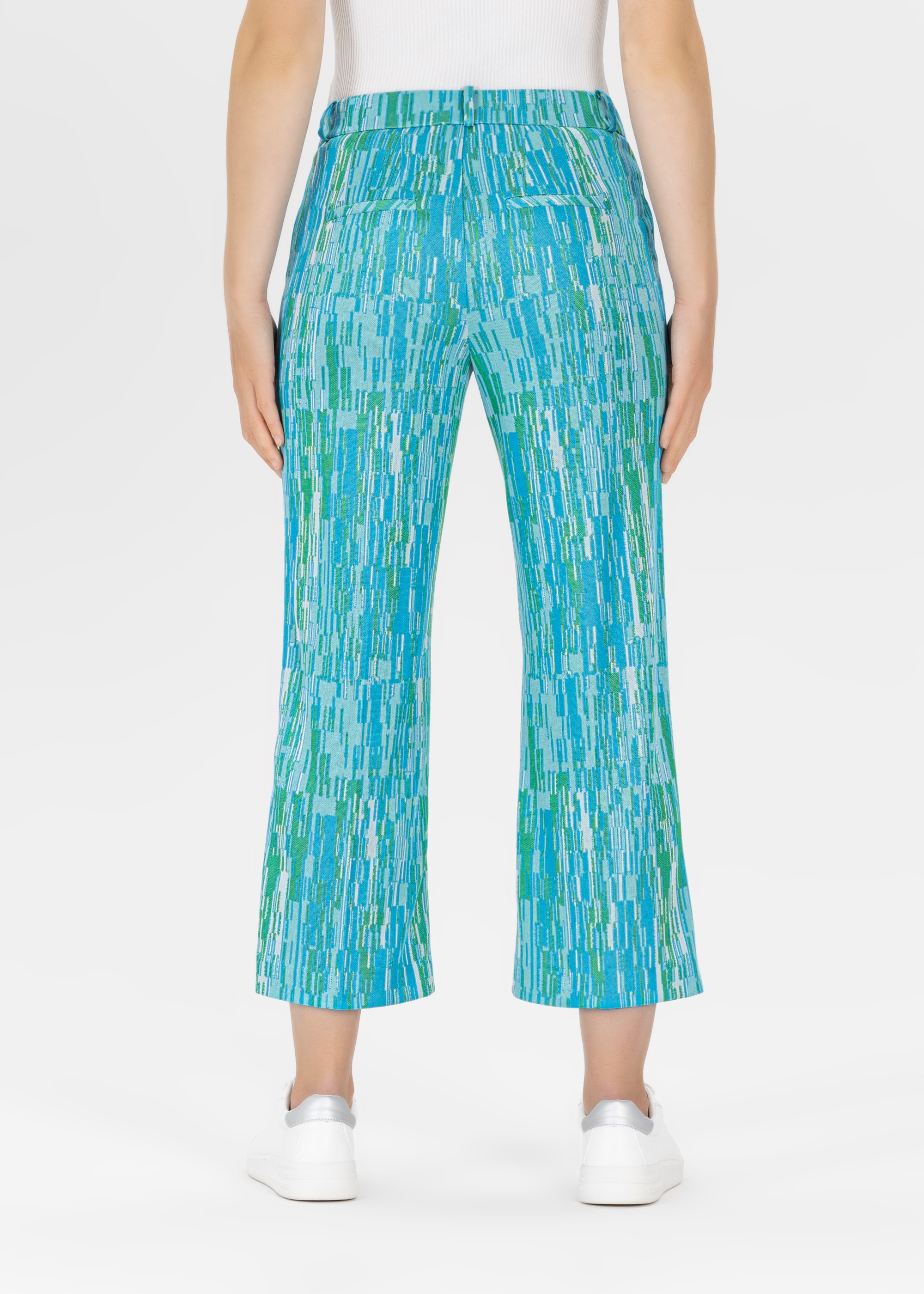Stehmann Culotte, Sommerhose mit Jacquard-Muster