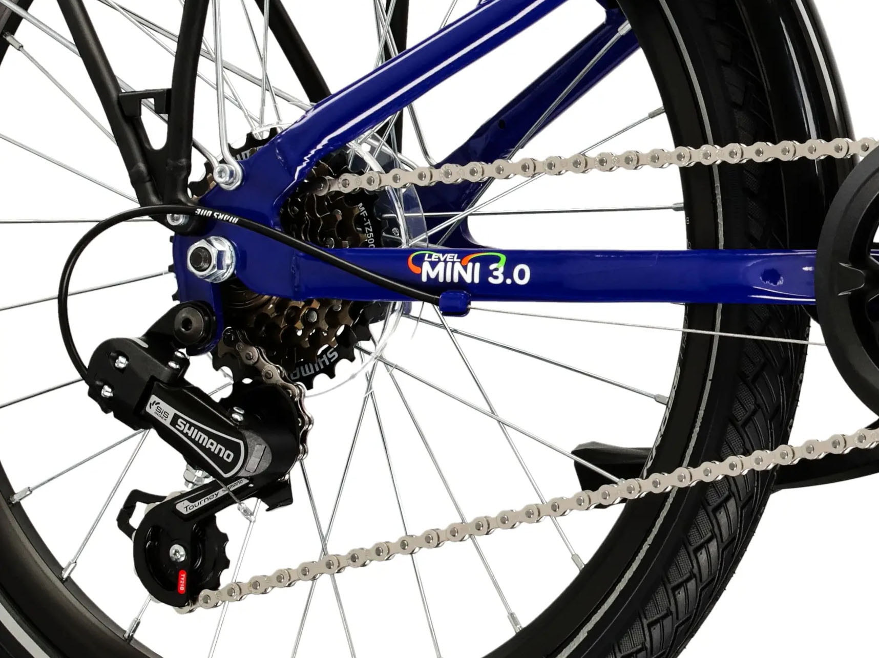 Kross Kinderfahrrad »Kinderrad Lea Mini 3.0 blau 6 Gänge«, 6 Gang, Shimano, Tourney TX30 Schaltwerk, Kettenschaltung