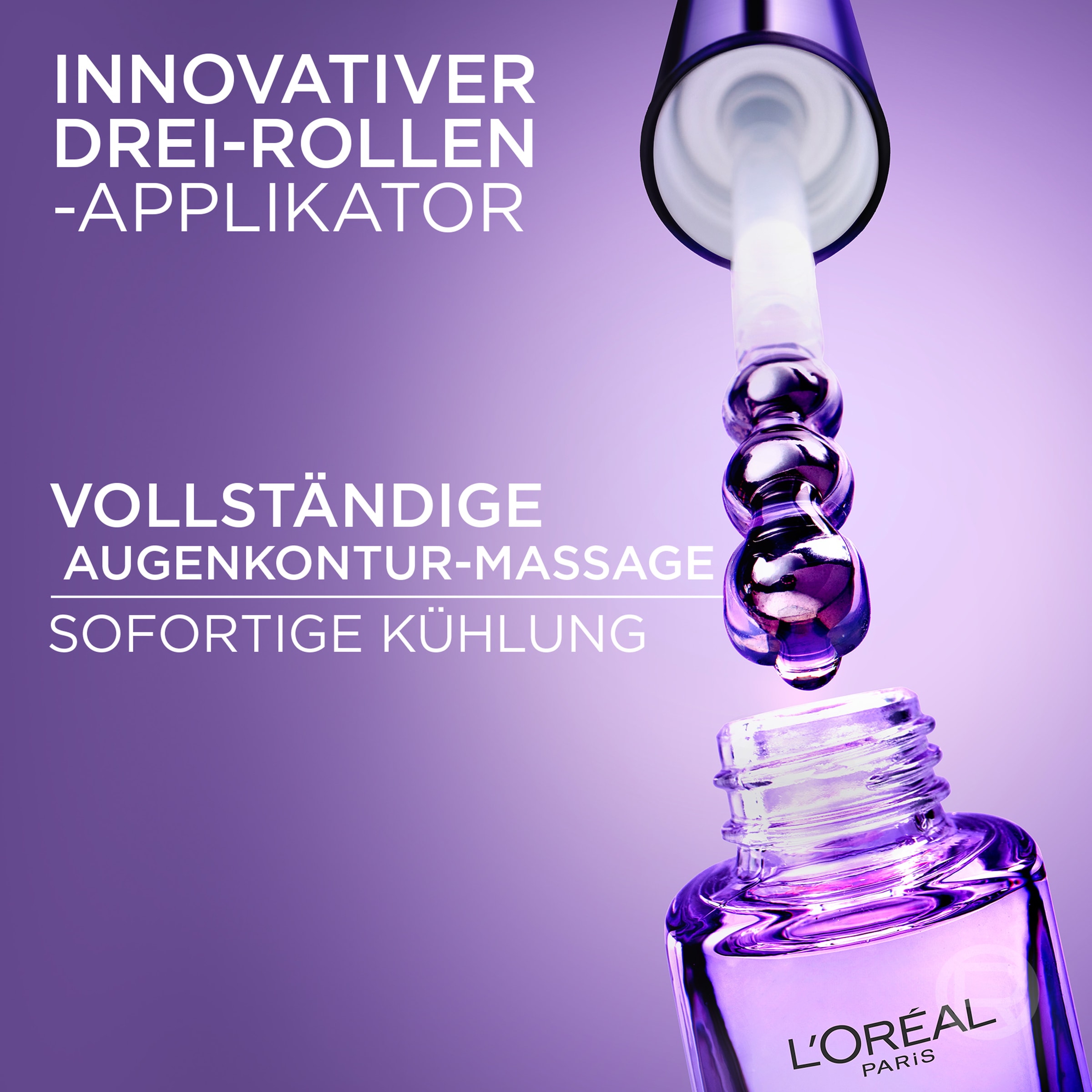 L'ORÉAL PARIS Augenserum »REVITALIFT FILLER AUGENSERUM« mit 1,5% purer Hyaluronsäure und 1% Koffein