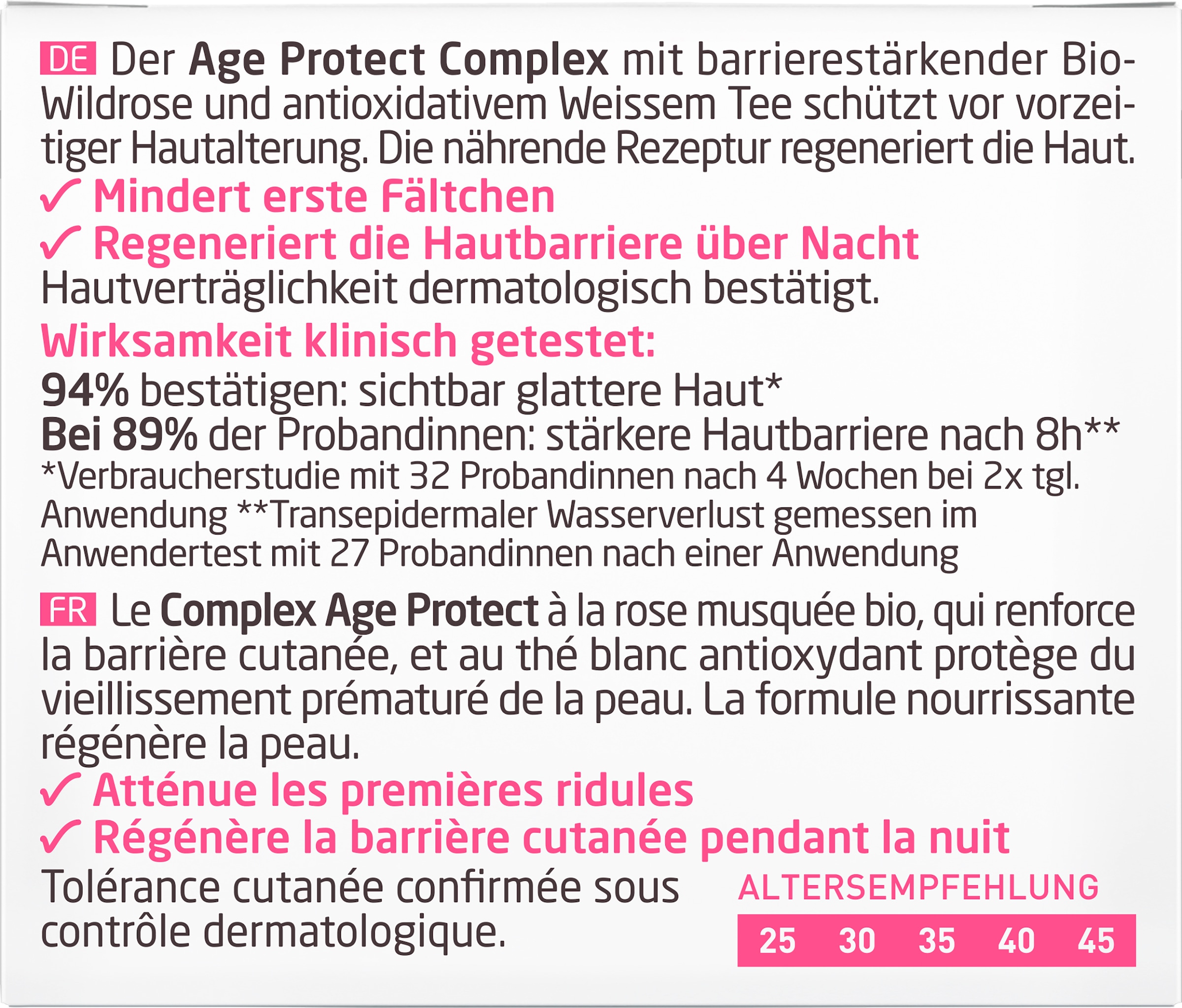 WELEDA Gesichtspflege »Weleda Glättende Nachtpflege Wildrose & Weisser Tee« stärkt die Hautbarriere, mindert erste Fältchen