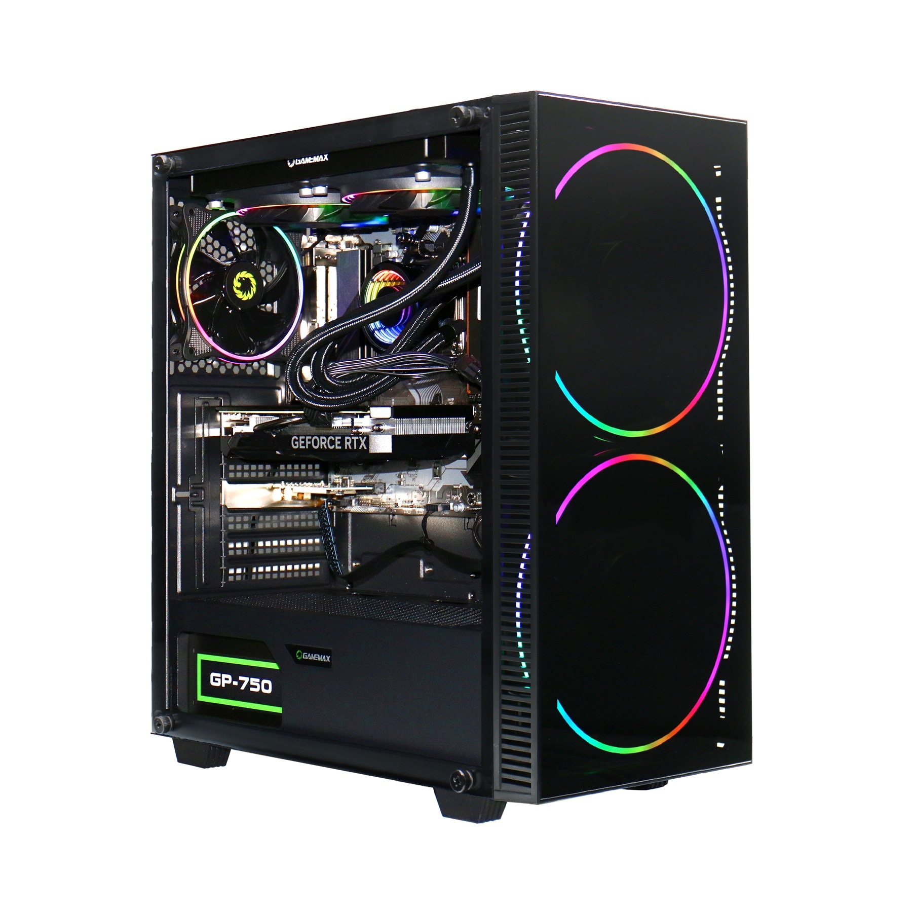 GAMEMAX Gaming-PC »Black Hole 7641«, DDR5 RAM, Windows 11