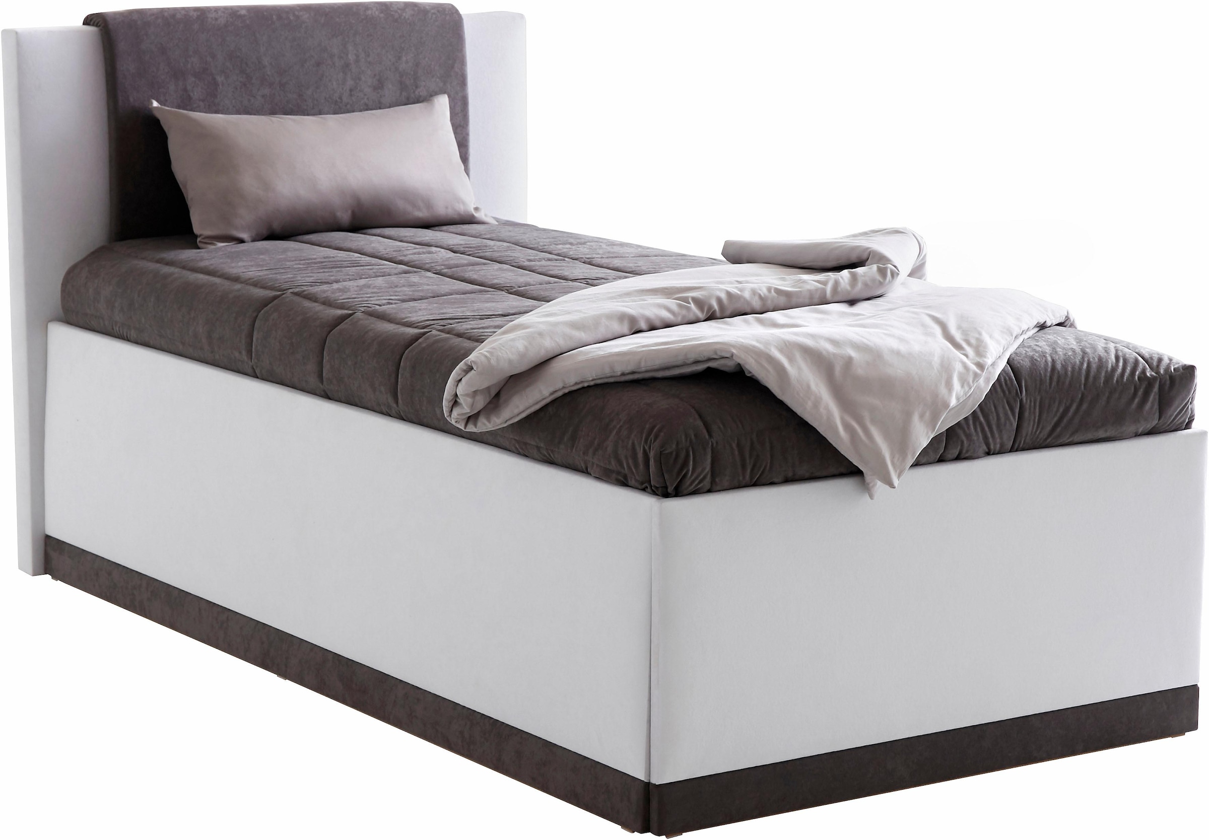 Bild von Westfalia Schlafkomfort Polsterbett, mit Bettkasten und Tagesdecke