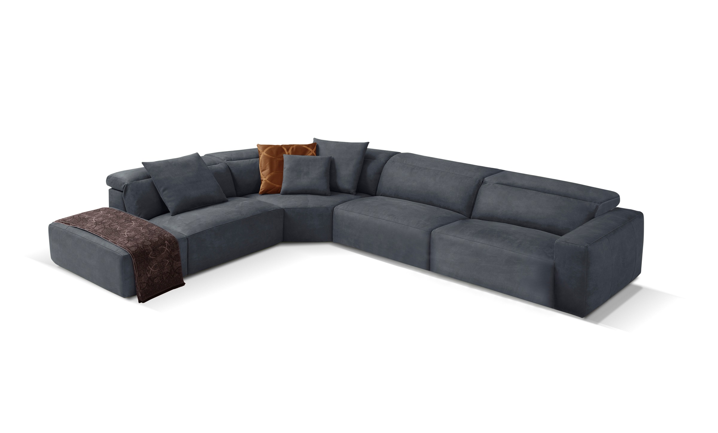 Egoitaliano Ecksofa »Beverly, extravangantes Designsofa mit erstklassigem S günstig online kaufen