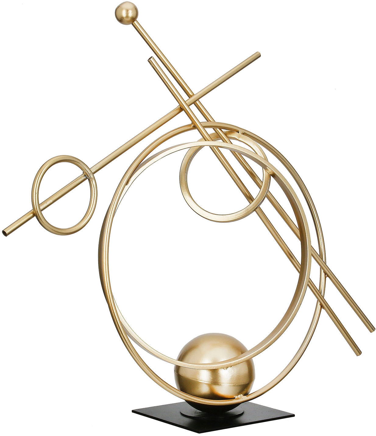 Casablanca by Gilde Dekoobjekt »Skulptur Abstracto goldfarben H. 45,5 cm« günstig online kaufen