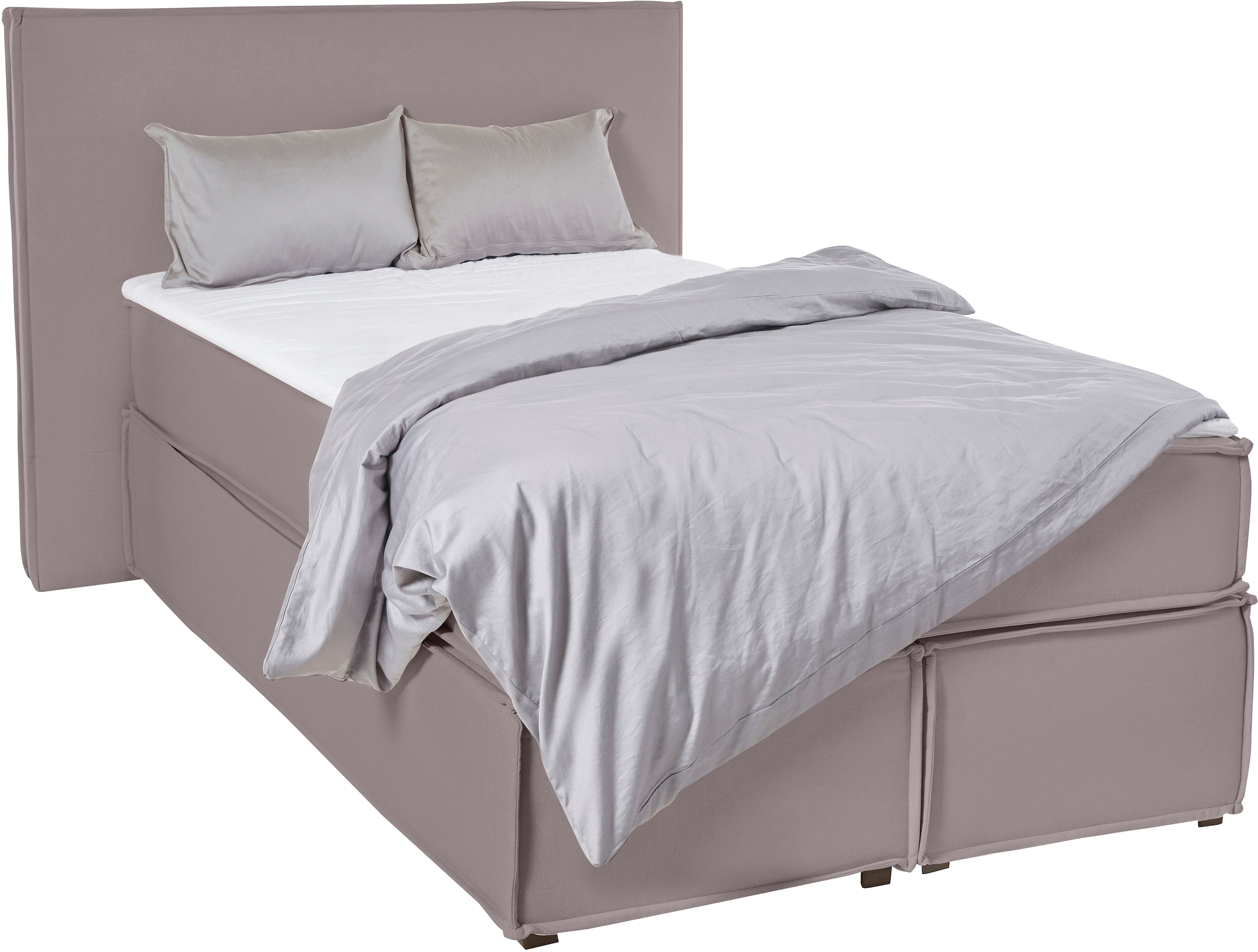 LeGer Home by Lena Gercke Boxspringbett »Yuma« incl. Topper, in 4 Breiten, günstig online kaufen