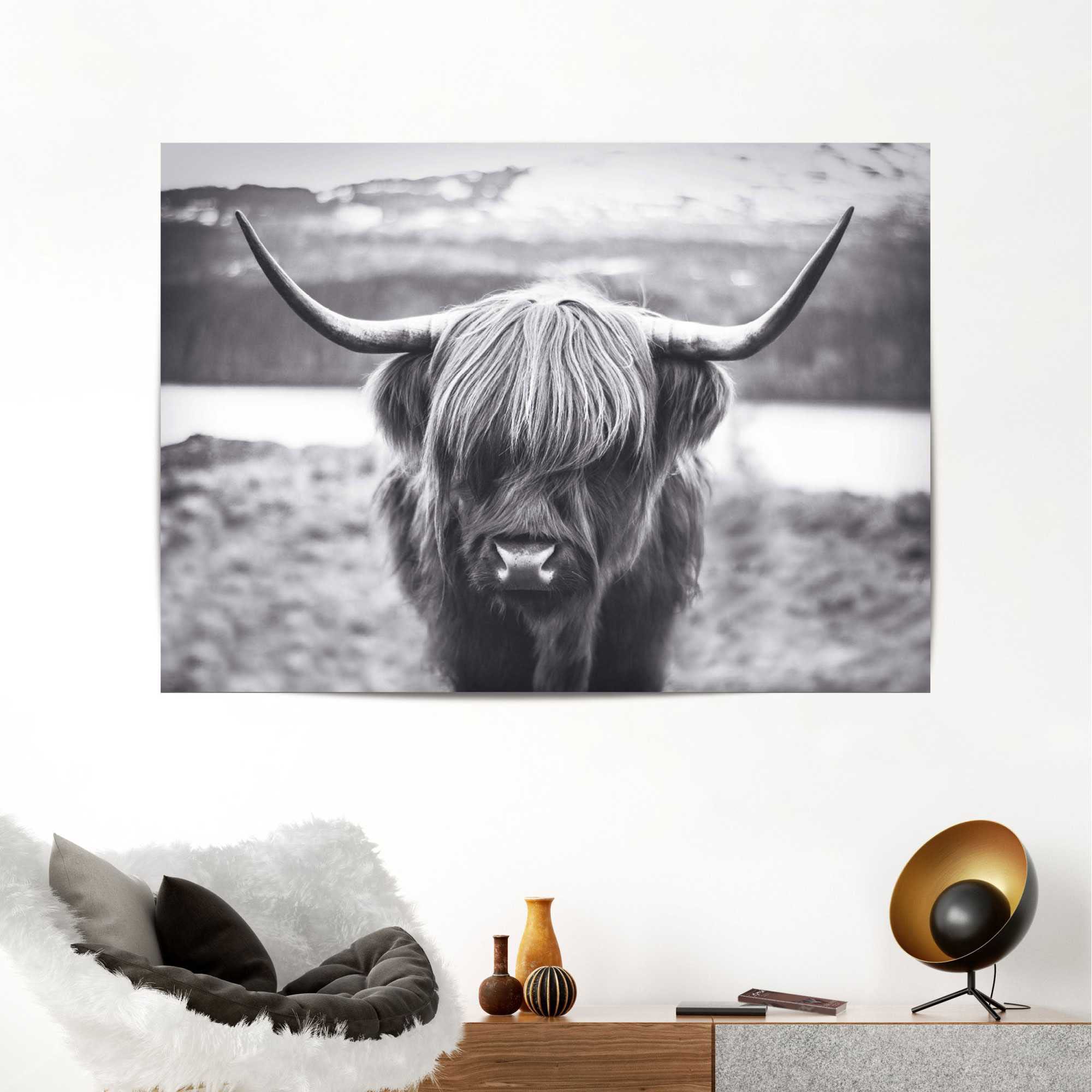 kaufen »Hochländer Kuh« online Reinders! Poster