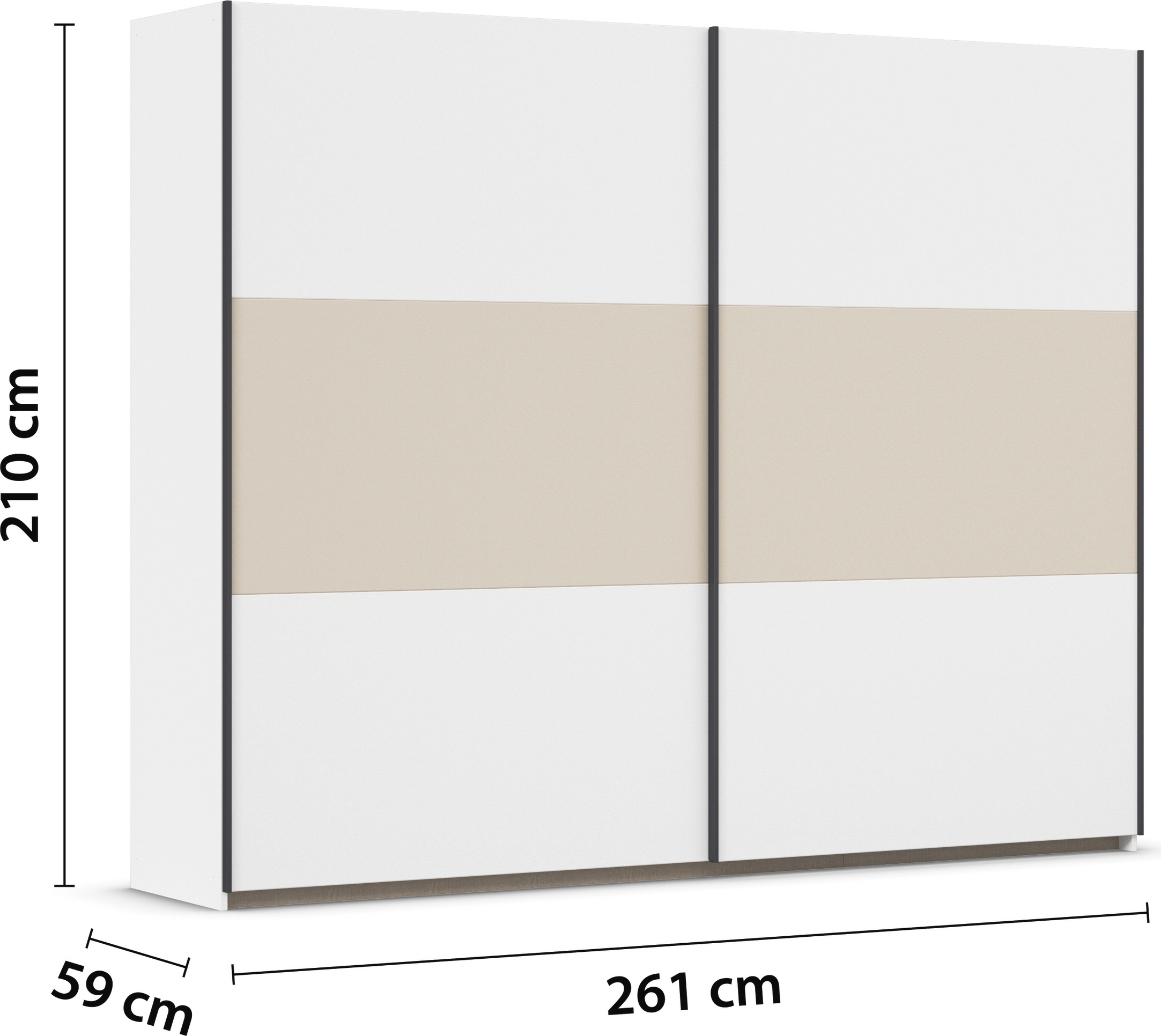 rauch Schwebetürenschrank »Kleiderschrank Schrank Garderobe Garderobenschrank Wäscheschrank NEO«, (in 3 verschiedenen Ausstattungen BASIC/CLASSIC/PREMIUM), mit großzügigem Stauraum und vielfältigen Farbkombinationen