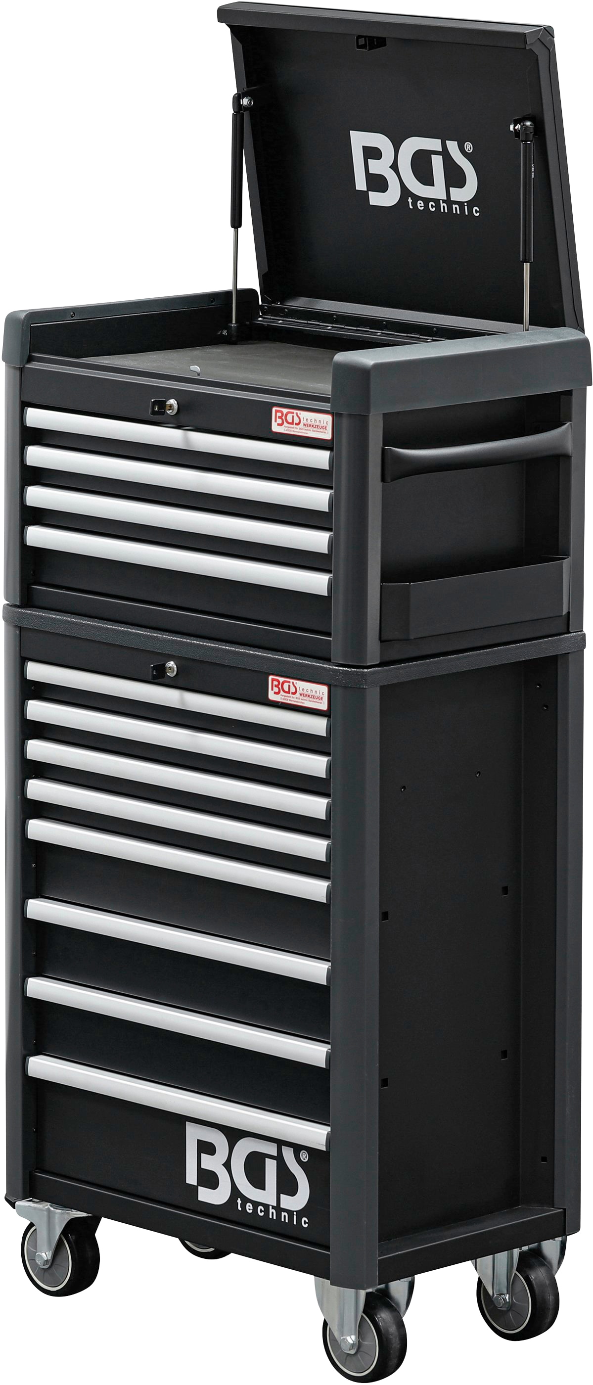 BGS Werkstattwagen »Profi Standard Maxi«, (263 tlg.), 12 Schubladen