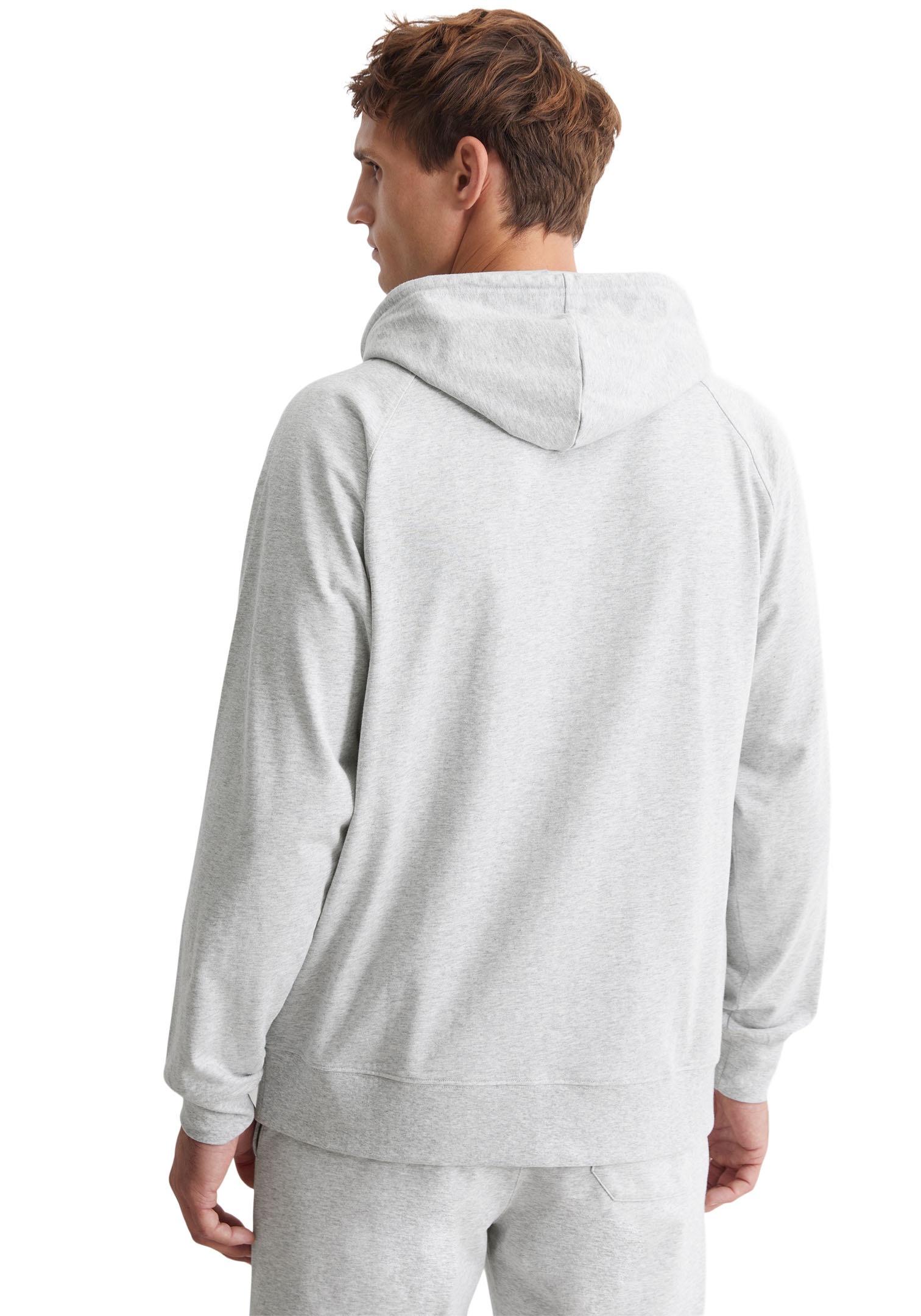 Marc O'Polo Sweatjacke »Heavy Jersey«, mit dezentem Logodruck