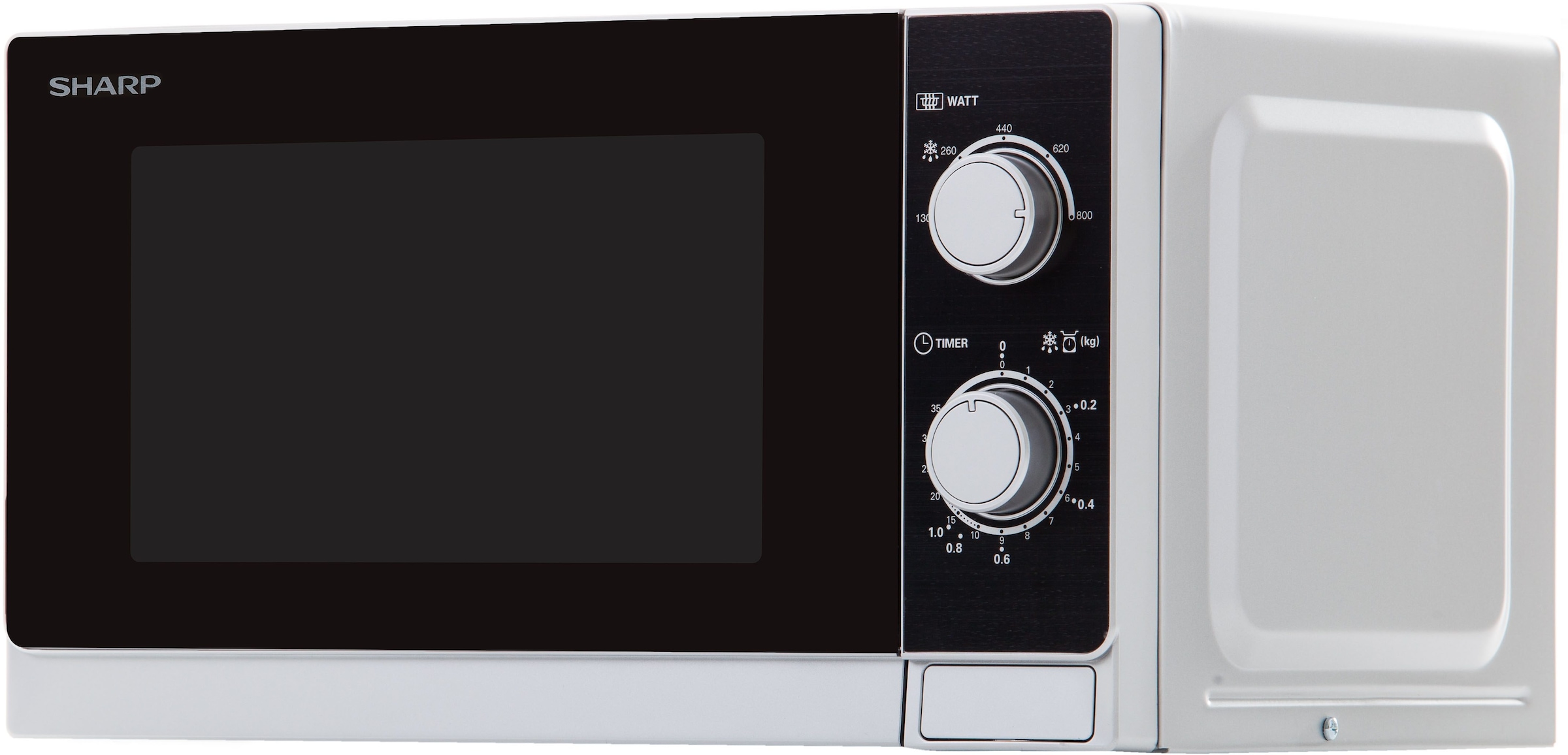 Sharp Mikrowelle »R200INW«, Mikrowelle, 800 W