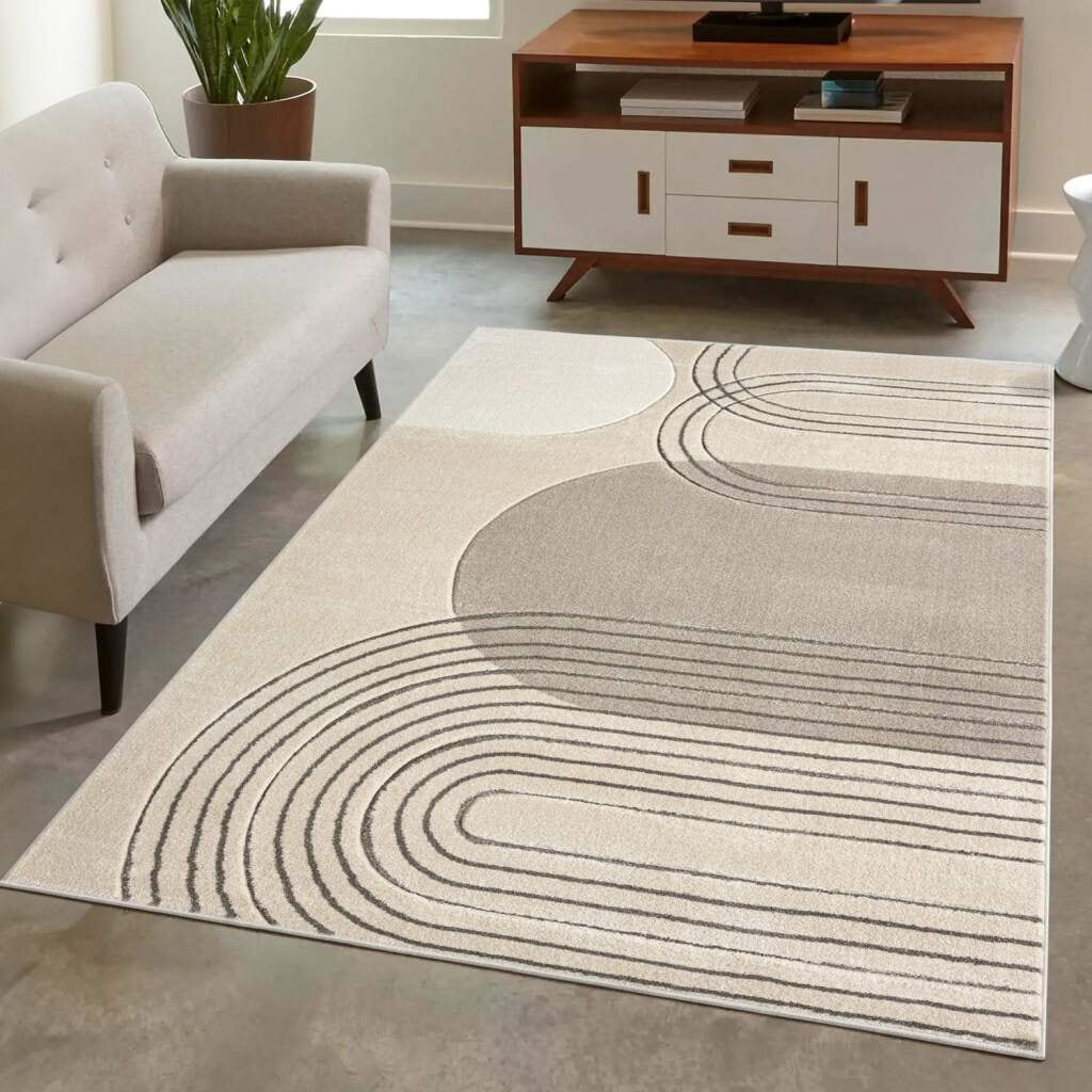 Carpet City Flachflor, Hochtief-Muster/ schnell Teppich »BONITO und 7157«, rechteckig, Wohnzimmer bestellen bequem 3D-Effekt