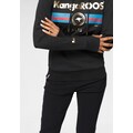 KangaROOS Kapuzensweatshirt, mit schimmerndem Logo-Druck