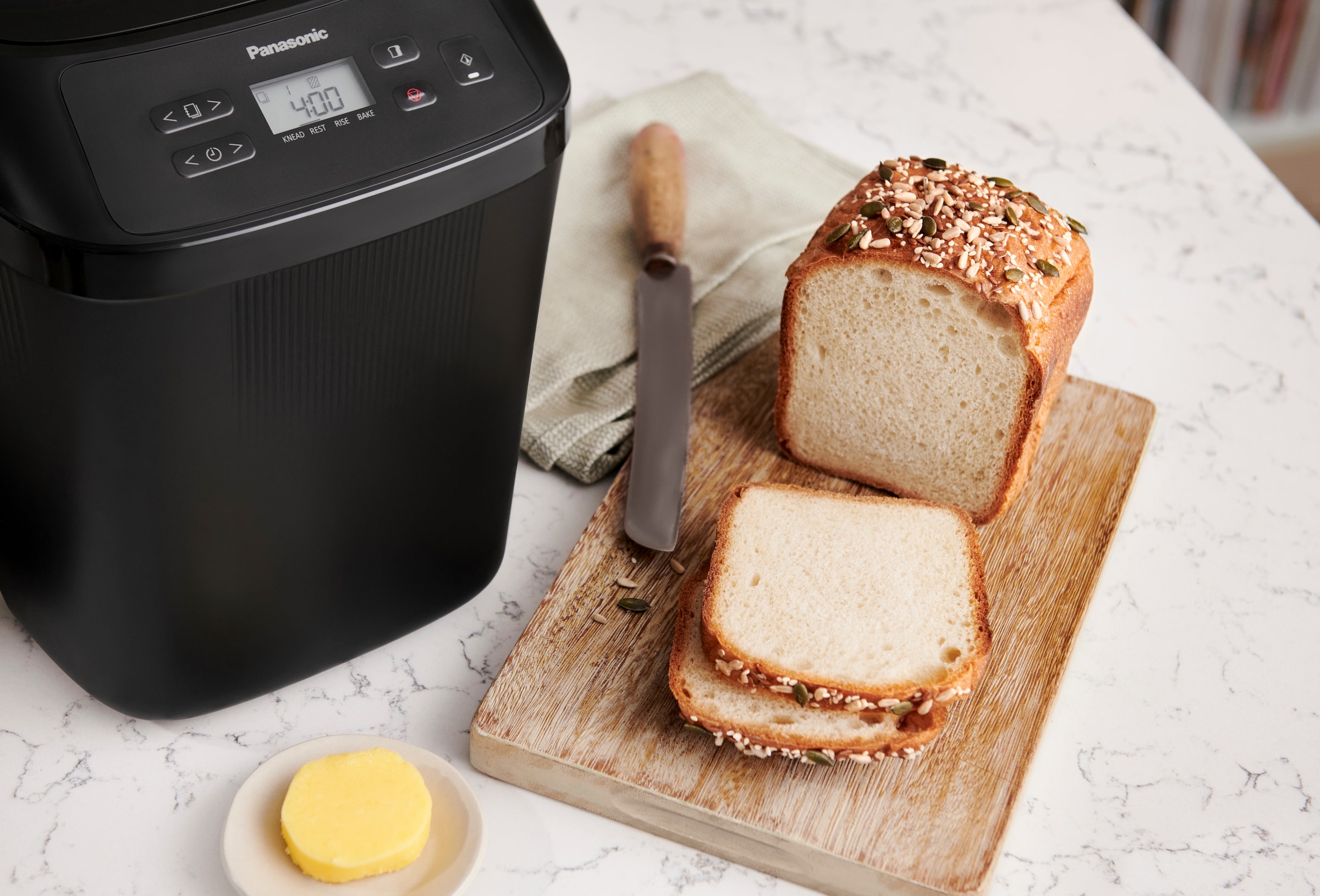 Panasonic Brotbackautomat »SD-PN100KXE«, 18 Programme, 340 W