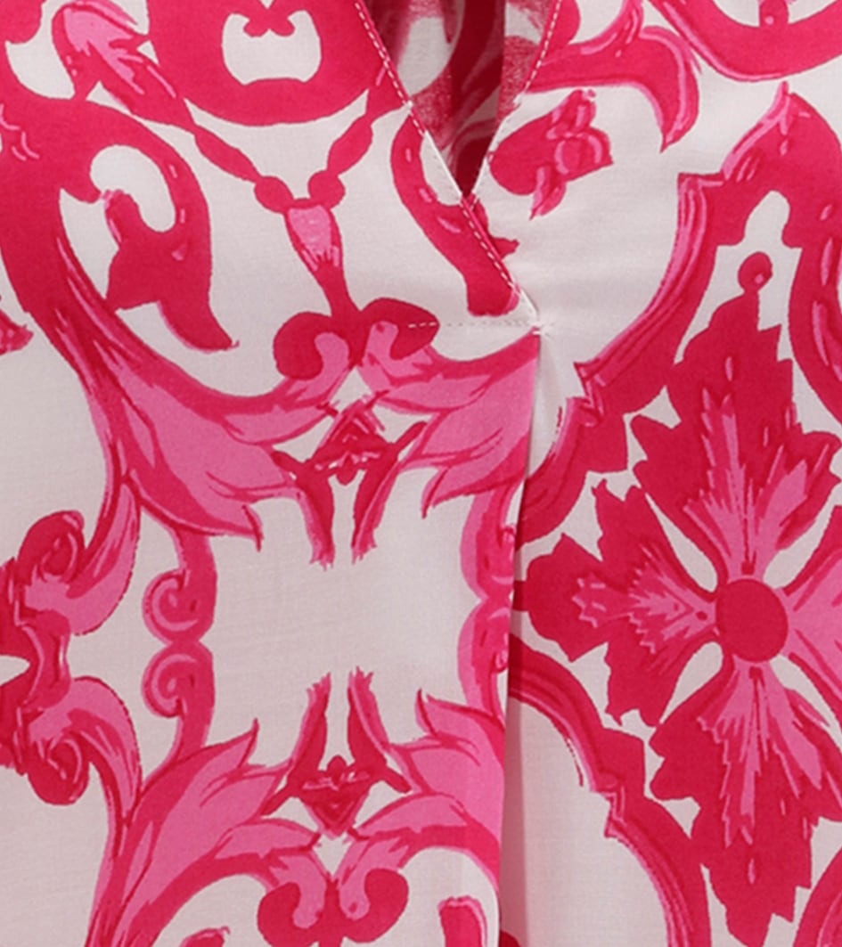 Aniston SELECTED Blusenkleid, mit großflächiger Ornamenten-Musterung