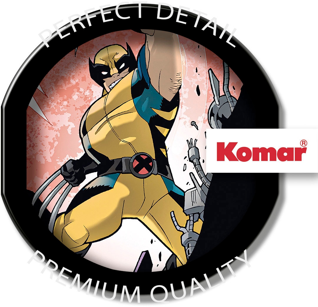 Komar Leinwandbild »X-Men Wolverine Slit - Größe 30 x 60 cm«, Disney, (1 St., 30 x 60 cm (Breite x Höhe), Keilrahmenbild mit Echtholzrahmen, Kinderzimmer
