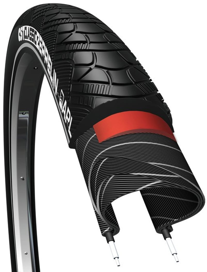 CST Fahrradreifen »Classic Zeppelin Reflex«, (1 tlg.)