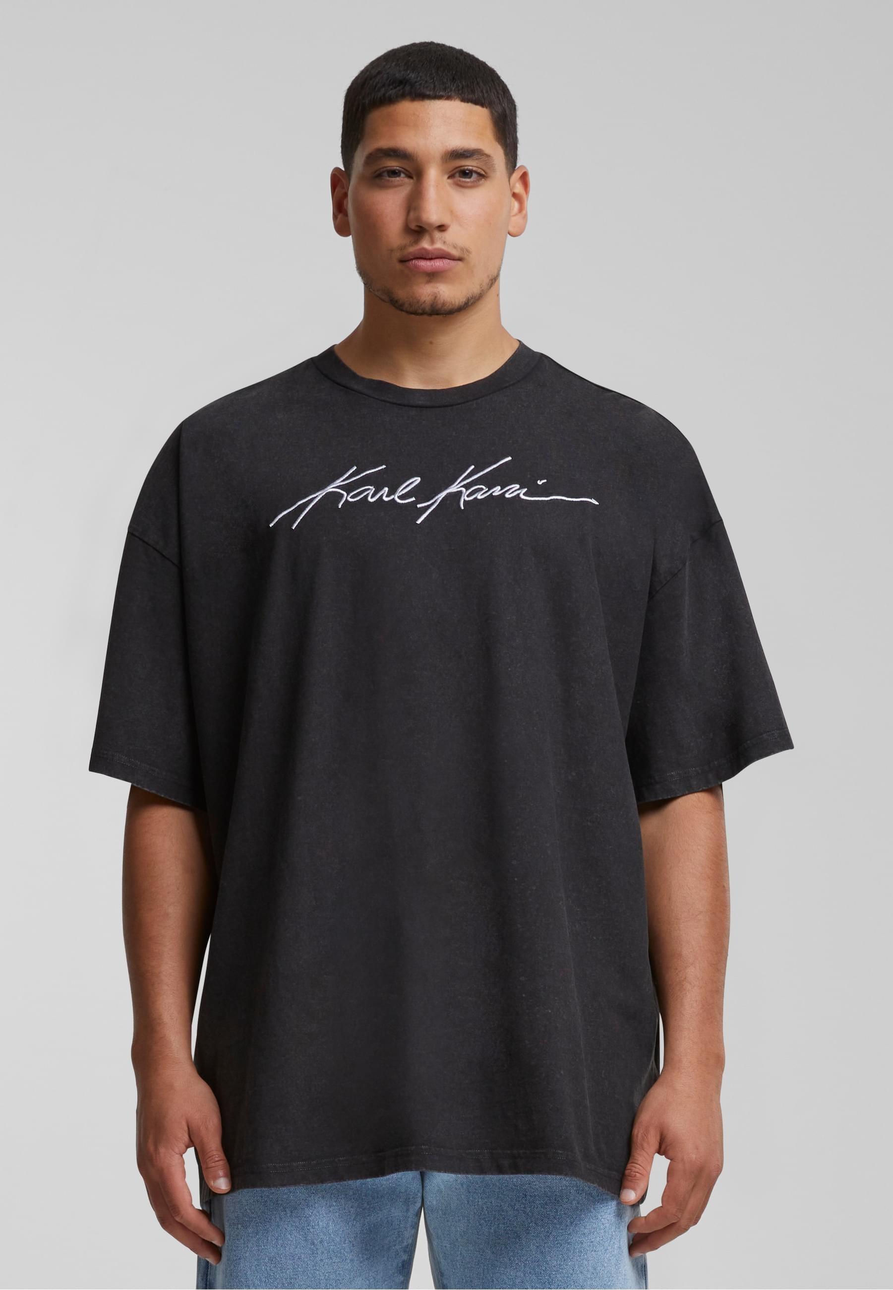 Karl Kani T-Shirt »Karl Kani KK Autograph Washed Boxy Tee« 1 Stk. tlg.