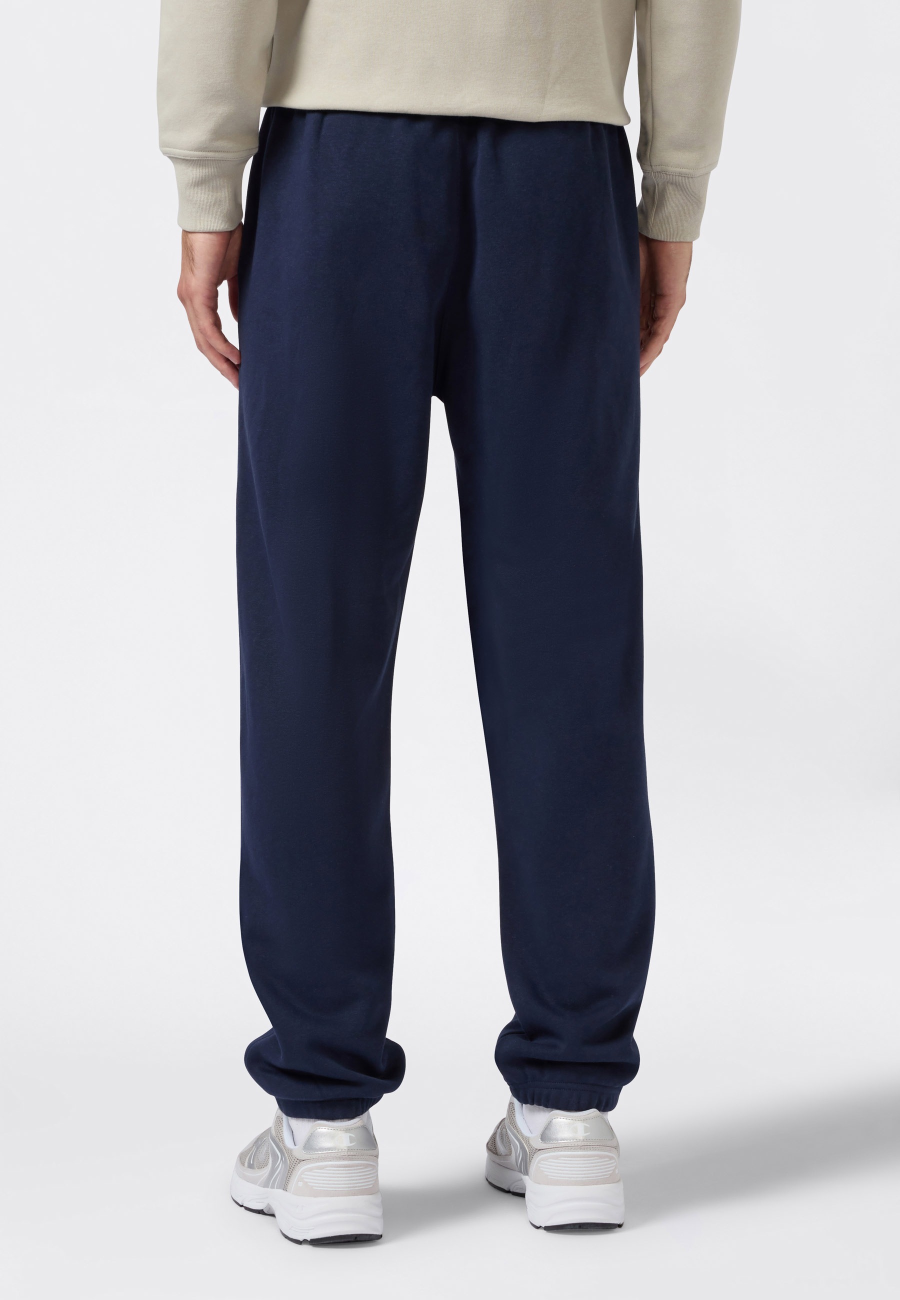 Champion Jogginghose »ICONS Fleece Elastic Cuff Pants«  Jogginghose, aus Baumwolle und Polyester, mit elastischen Bündchen