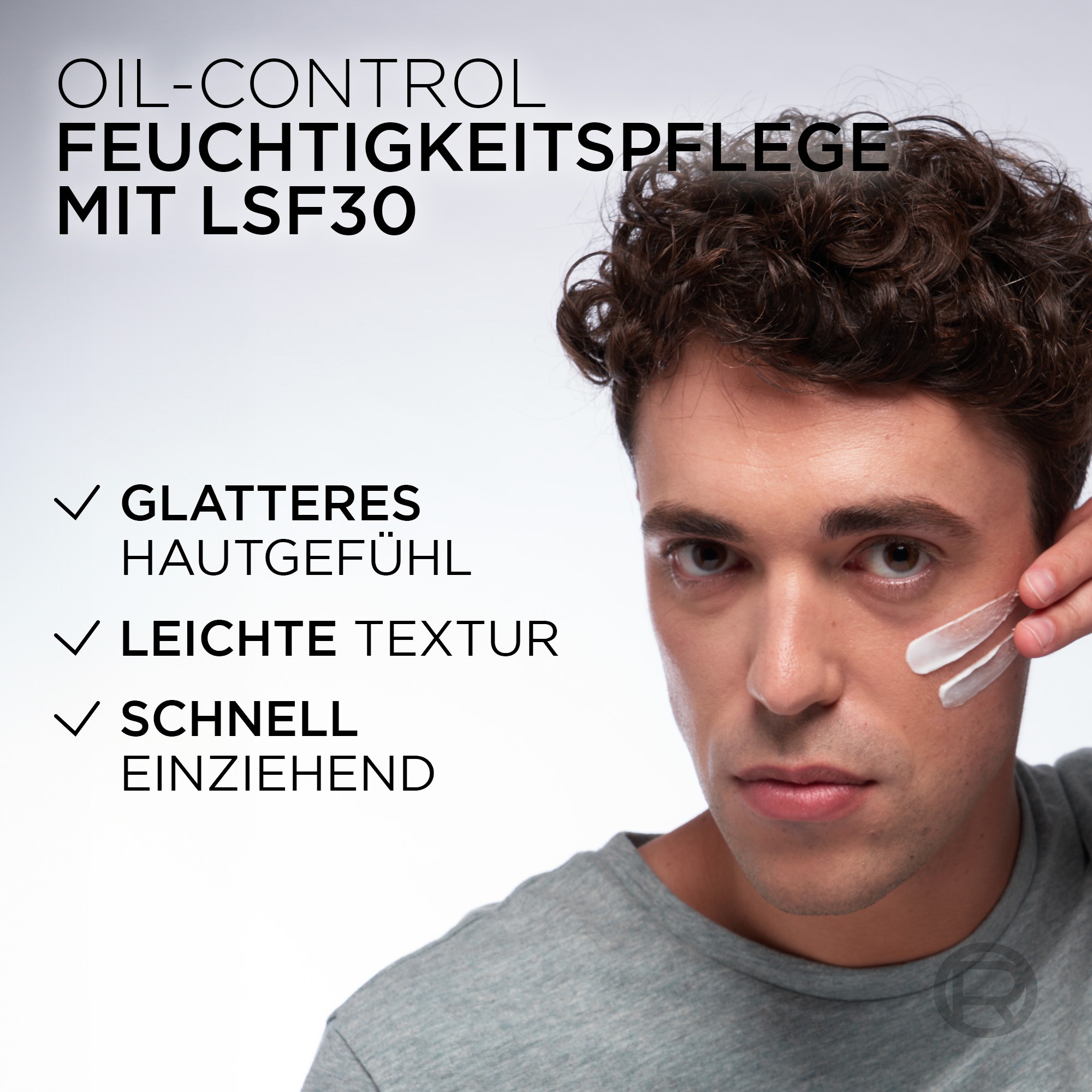 L'ORÉAL PARIS MEN EXPERT Pflegestift »L'Oréal Men Expert Derma Control Oil-Control Feuchtigkeitspflege«, LSF 30, behandelt fettige und zu Unreinheiten neigende Haut.