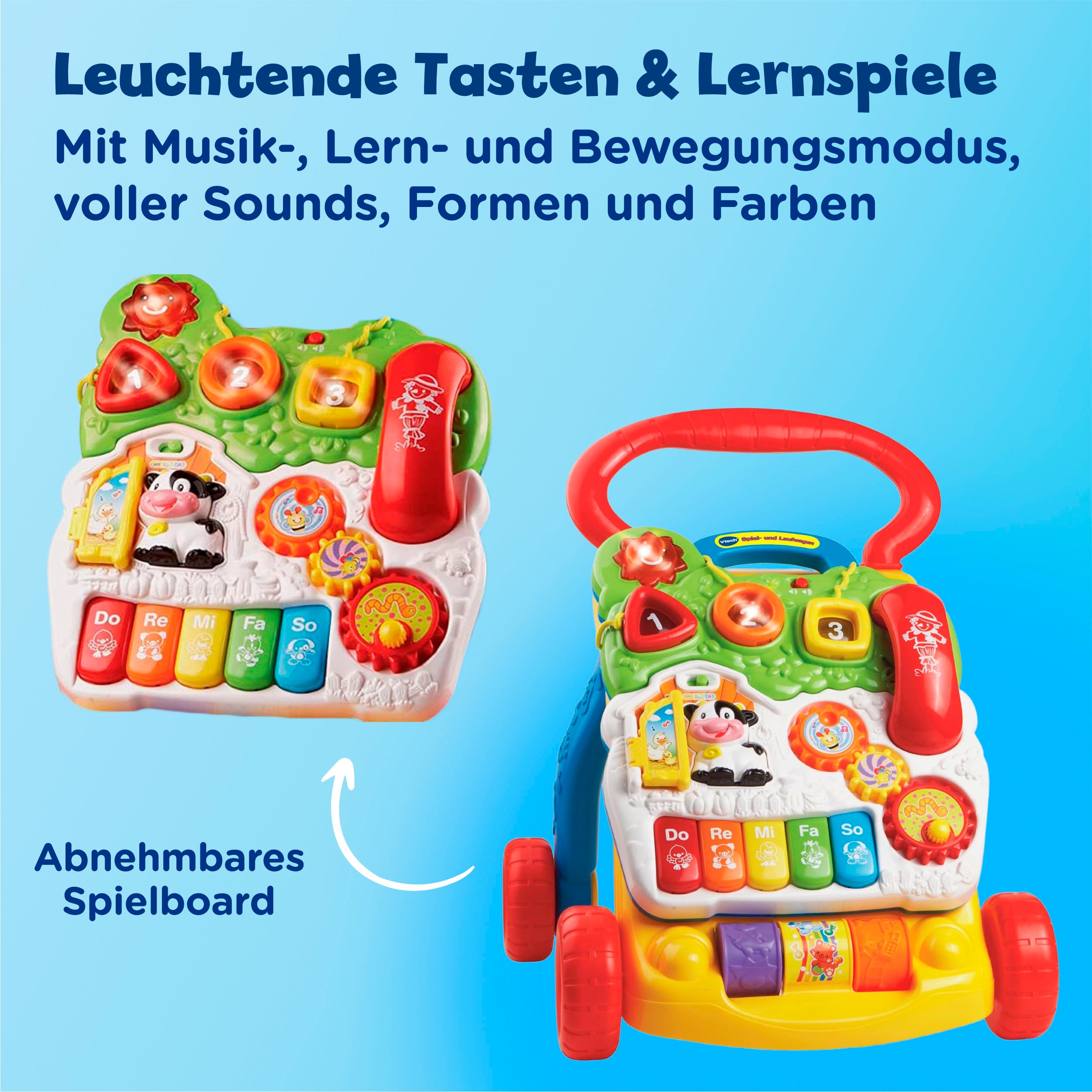 Vtech® Lauflernwagen »VTechBaby, Spiel-und Laufwagen - Special Edition« mit 11 Kindermelodien