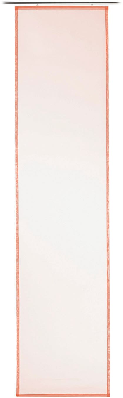 Gözze Schiebegardine »Sambia Schiebevorhang«, (1 St.), HxB: 245x60, Voilé Uni, inklusive Montagezubehör