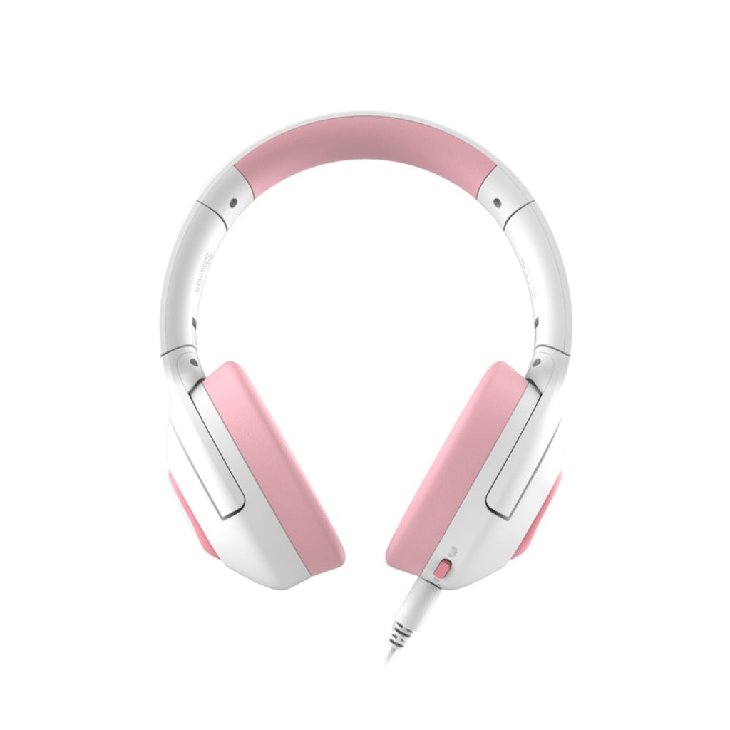 Sades Gaming-Headset »Shaman SA-724 Gaming Headset, weiß/pink, USB, kabelgebunden«, Mikrofon abnehmbar