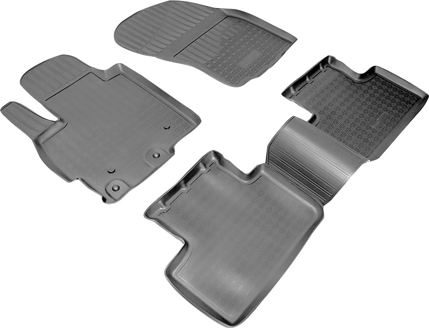 RECAMBO Passform-Fußmatten »CustomComforts«, Mitsubishi-Peugeot,  ASX-C4-4008, (Set, 4 St.), Citroen C4 Aircross Peugeot 4008 ab 2010, perfekte  Passform kaufen