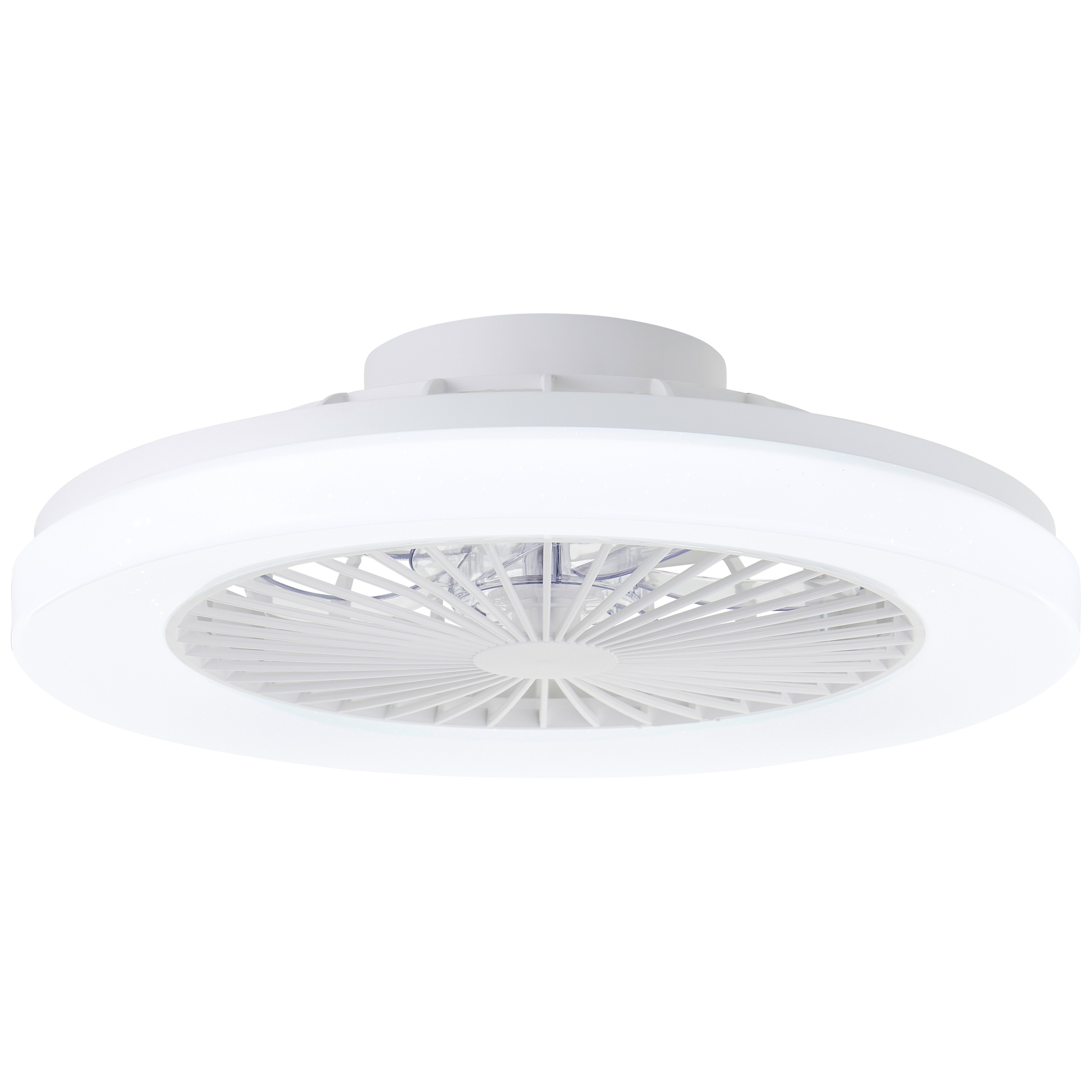 Brilliant LED Deckenleuchte »Siano« LED-Modul 1 Stk. warmweiß - kaltweiß LED-Ventilator, dimmbar, CCT, 48 cm, 4400 lm