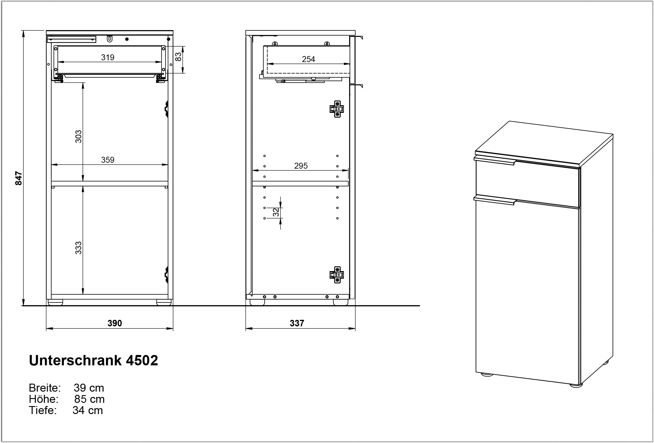 andas Badmöbel-Set »Majtum bestehend aus Waschbeckenunterschrank, Spiegel«, (4 St.), inkl. LED-Beleuchtung, Midi- und Unterschrank, Made in Germany