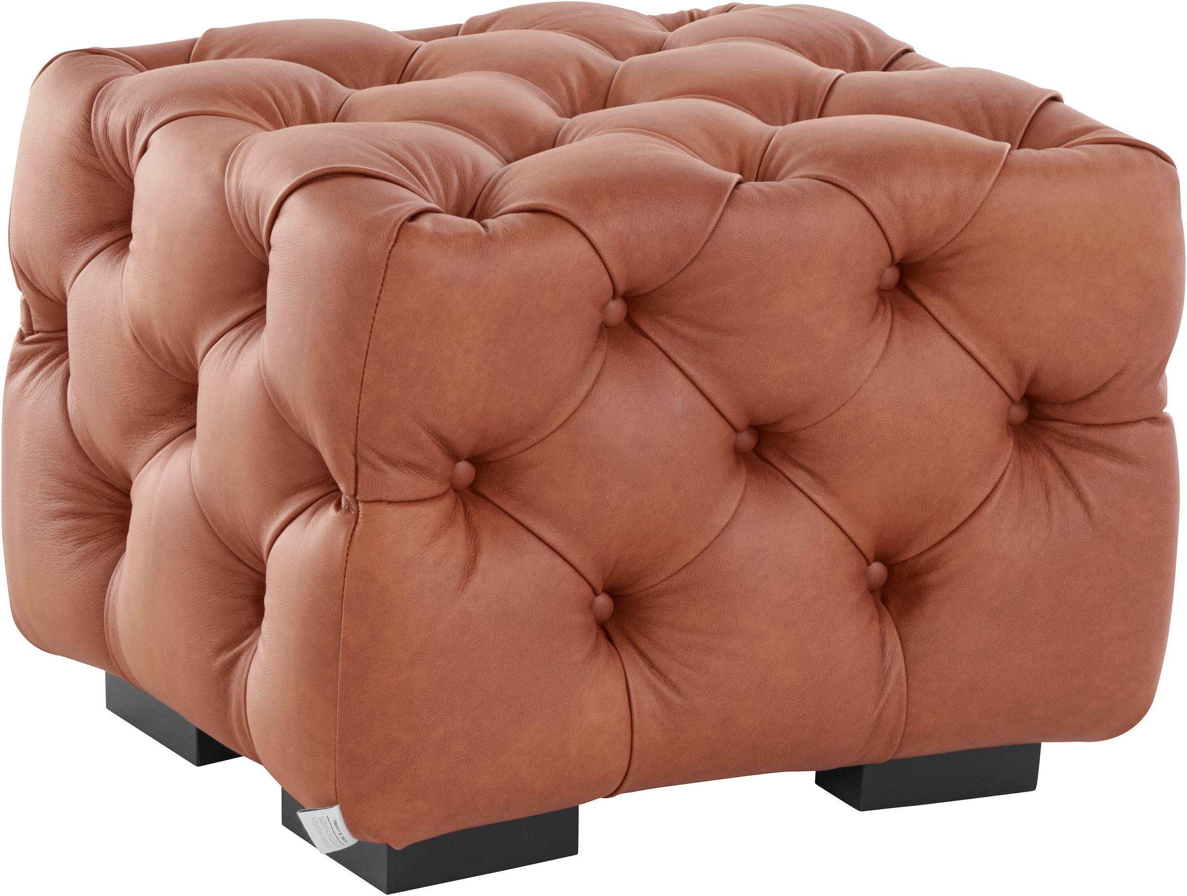 Home affaire Polsterhocker »Kalina«, mit klassischer Chesterfield-Knopfheftung, passend zur Serie "Kalina"