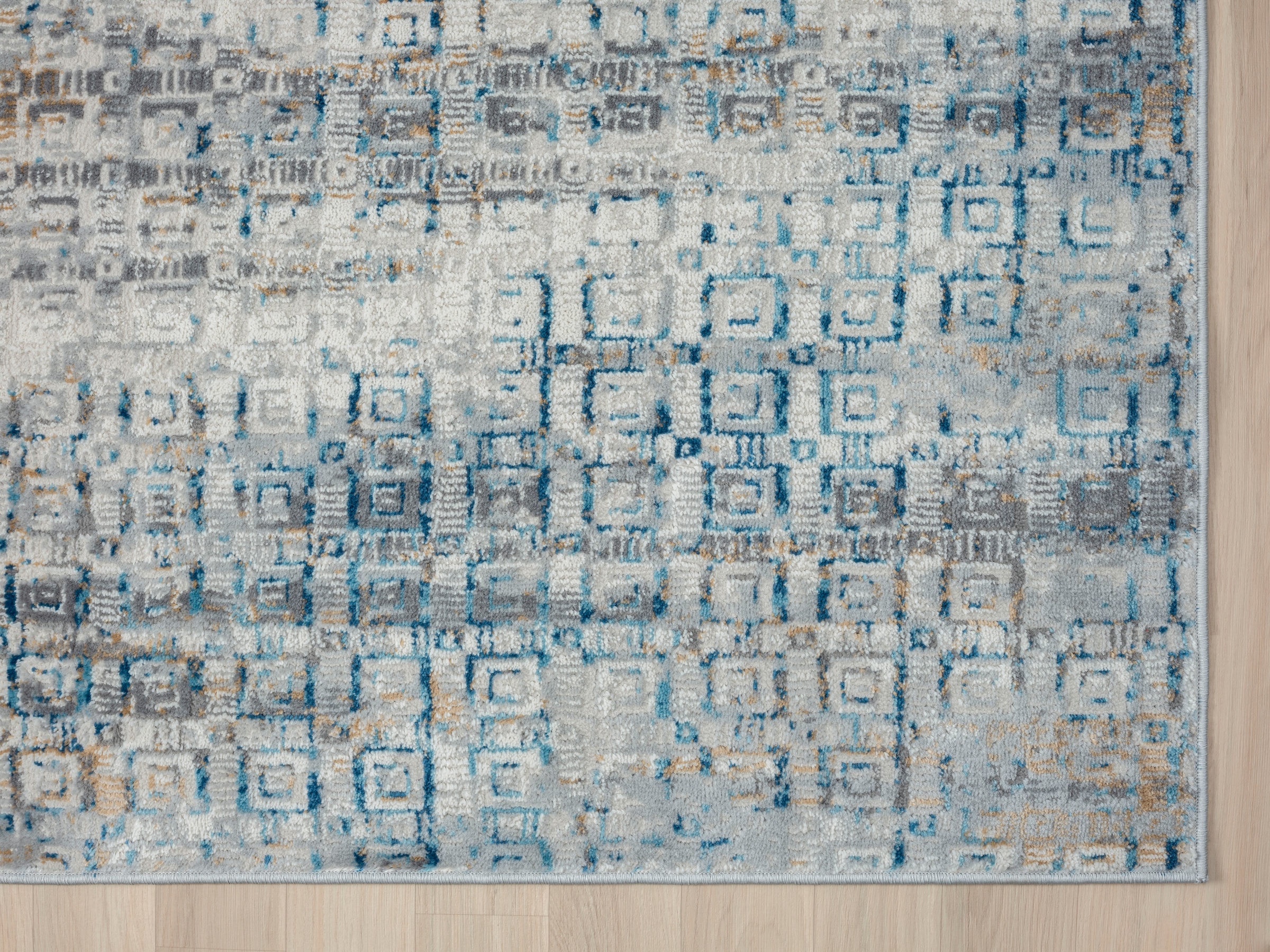 OTTO home Teppich »Jaxyn« rechteckig 8 mm Höhe Kurzflor, modernes Design, pflegeleicht, Wohnzimmer