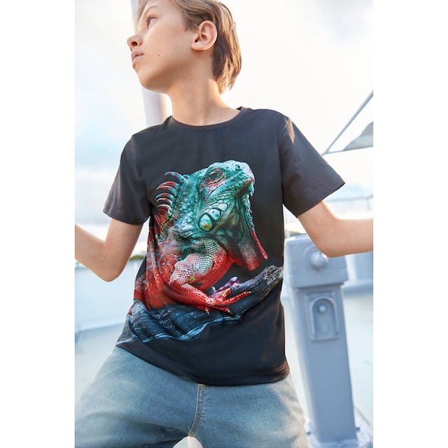»LITTLE Online-Shop bestellen LIZARD«, im Fotodruck T-Shirt KIDSWORLD