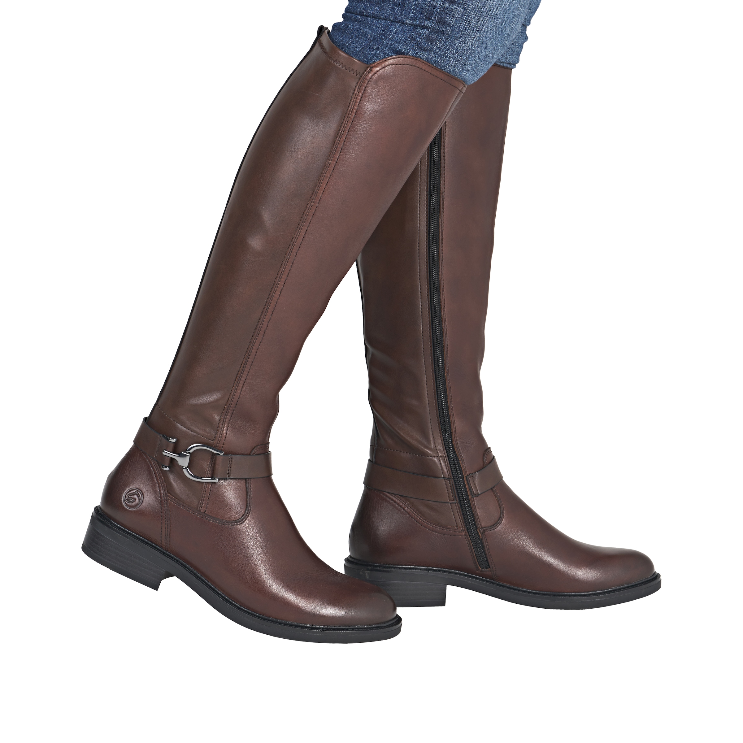 Remonte Stiefel »Elisabeth Hurley-Collection«  Langschaftstiefel, Klassik-Stiefel mit Innenreißverschluss